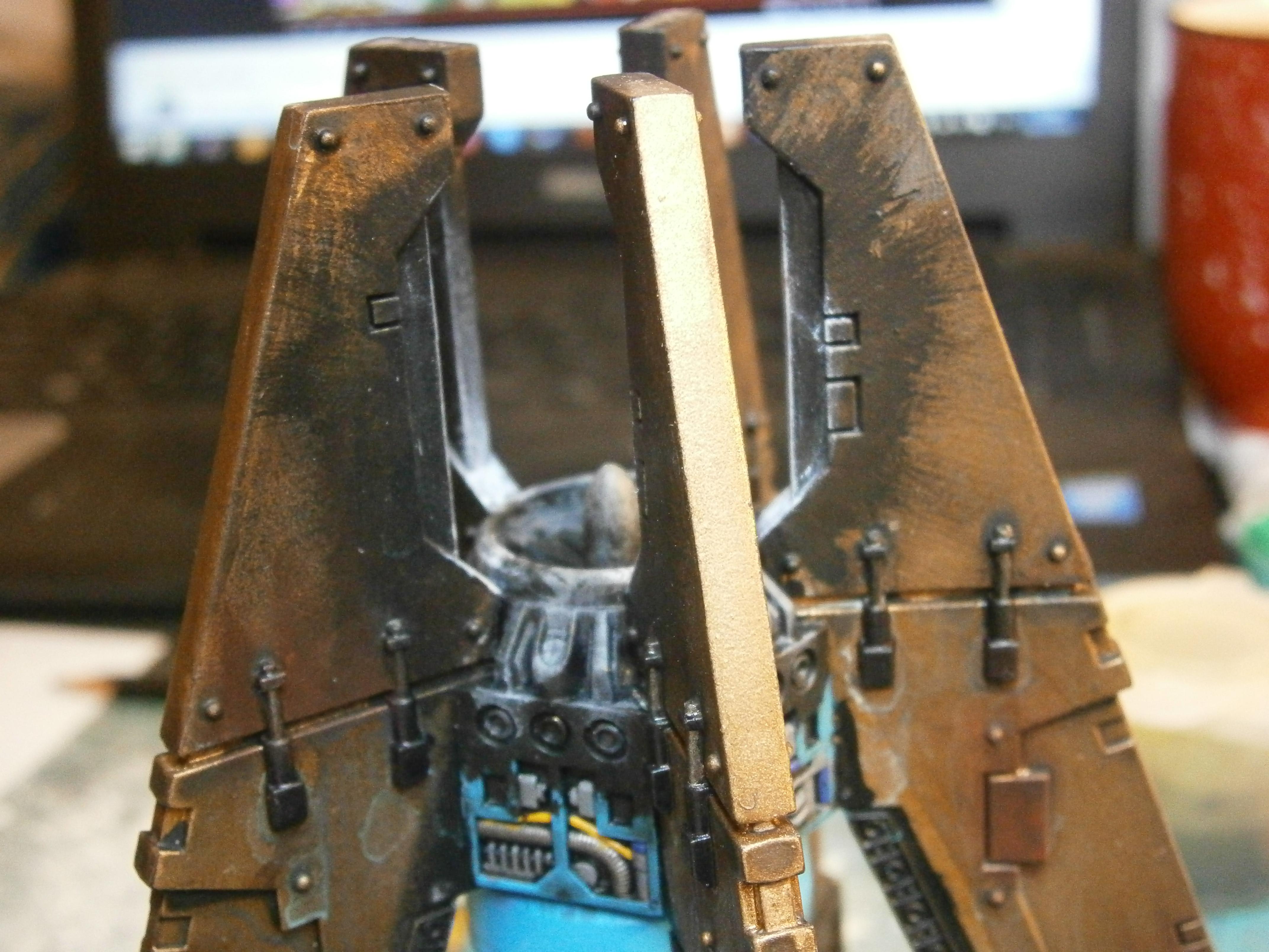 Drop Pod, Space Marines, Weathered