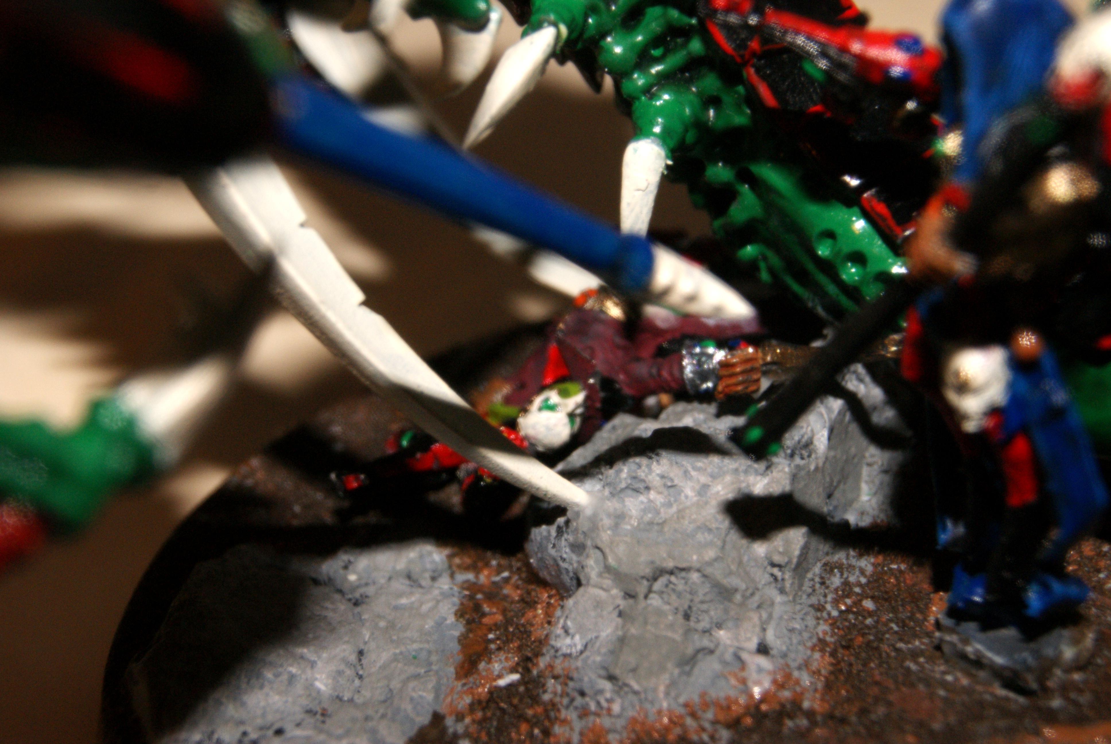 pinned harlequin