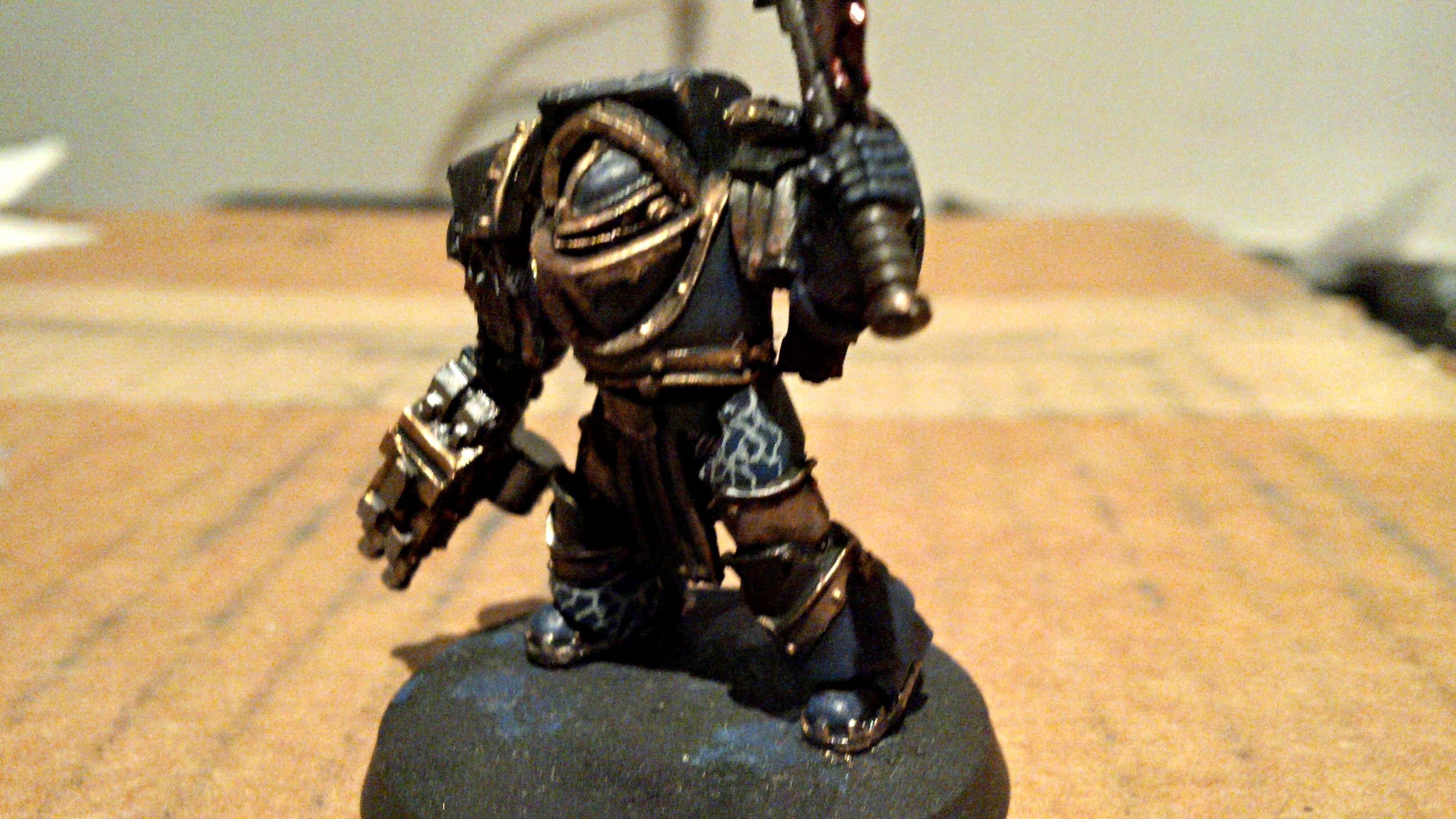 30k, Blood, Blue, Cataphractii, Gold. Horus Heresy, Lightning, Night Lords, Skull, Volkite