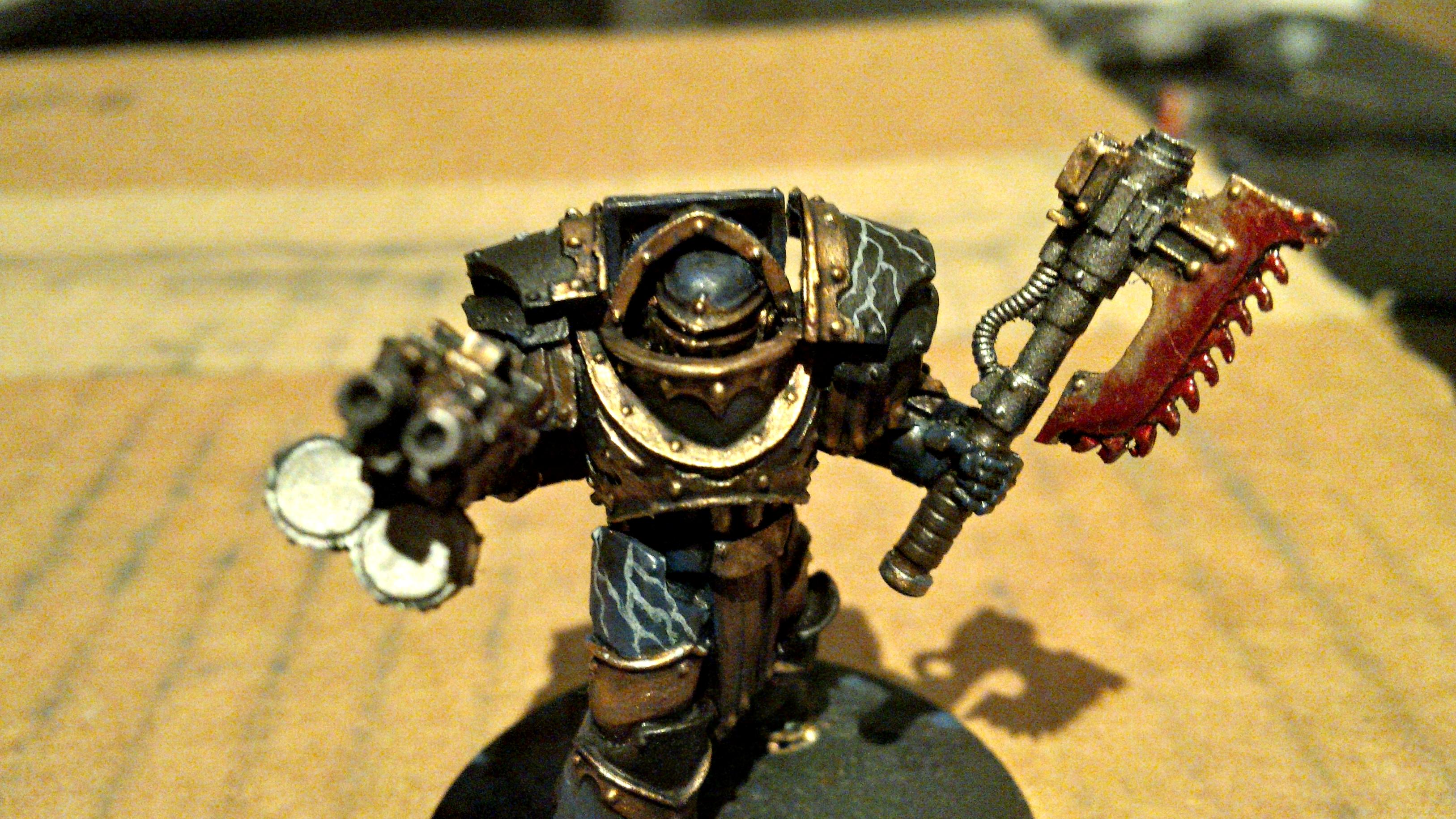 30k, Blood, Blue, Cataphractii, Gold. Horus Heresy, Lightning, Night Lords, Skull, Volkite