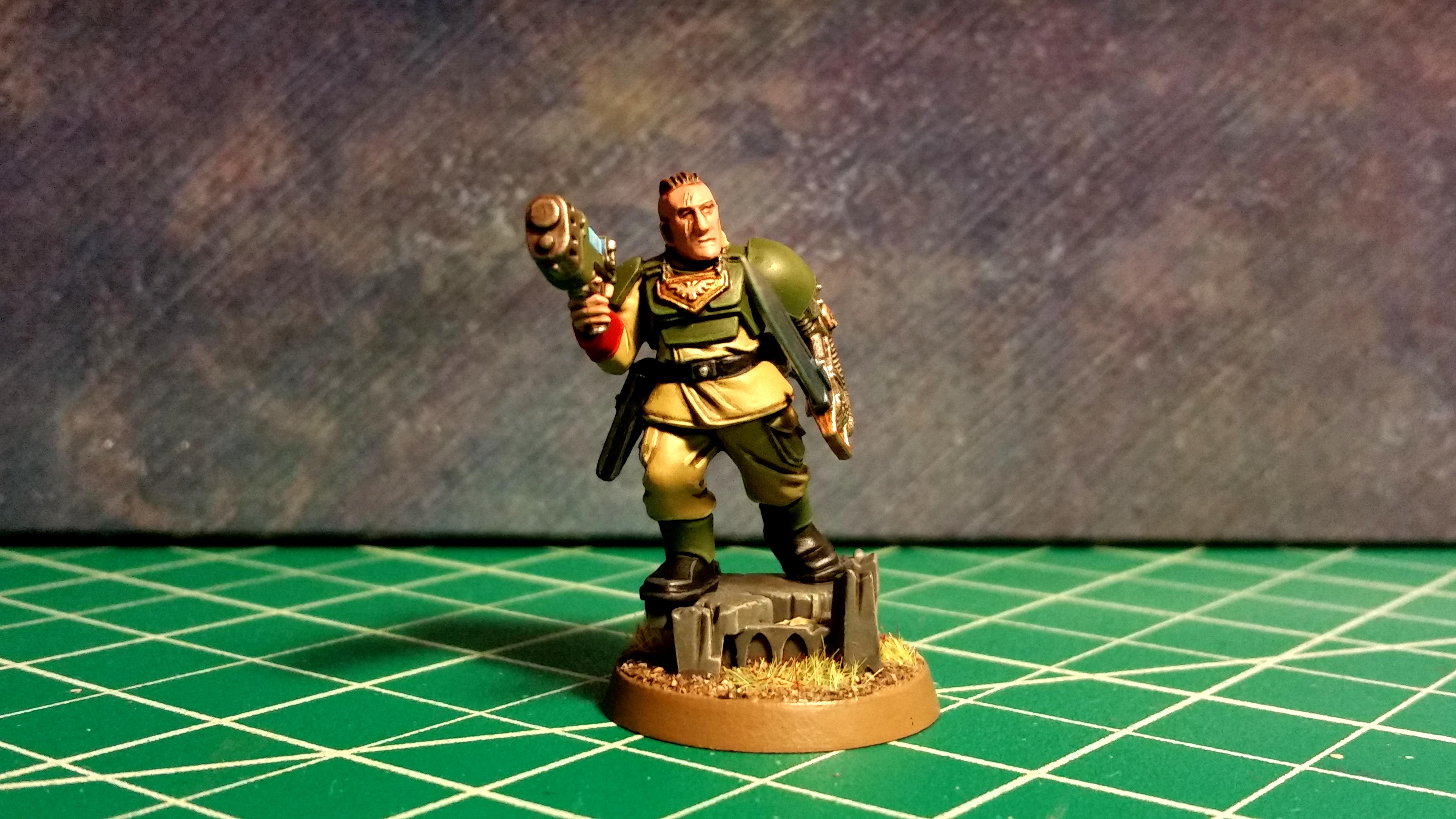 Astra Militarum, Cadians, Imperial Guard, Officer