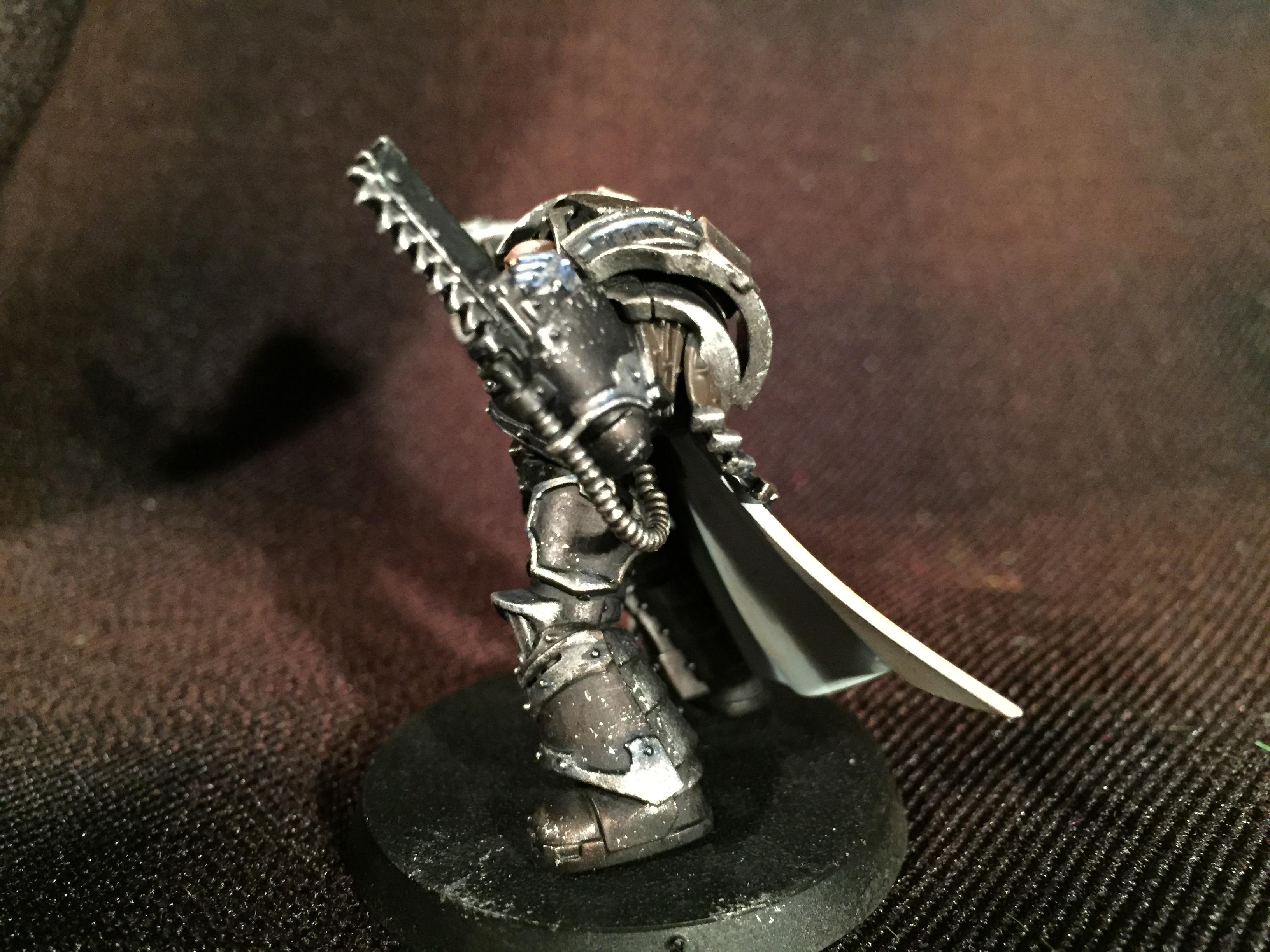 30k, Black, Headquarters, Iron Hands, Legion, Space Marines, Warhammer 40,000, Weathered