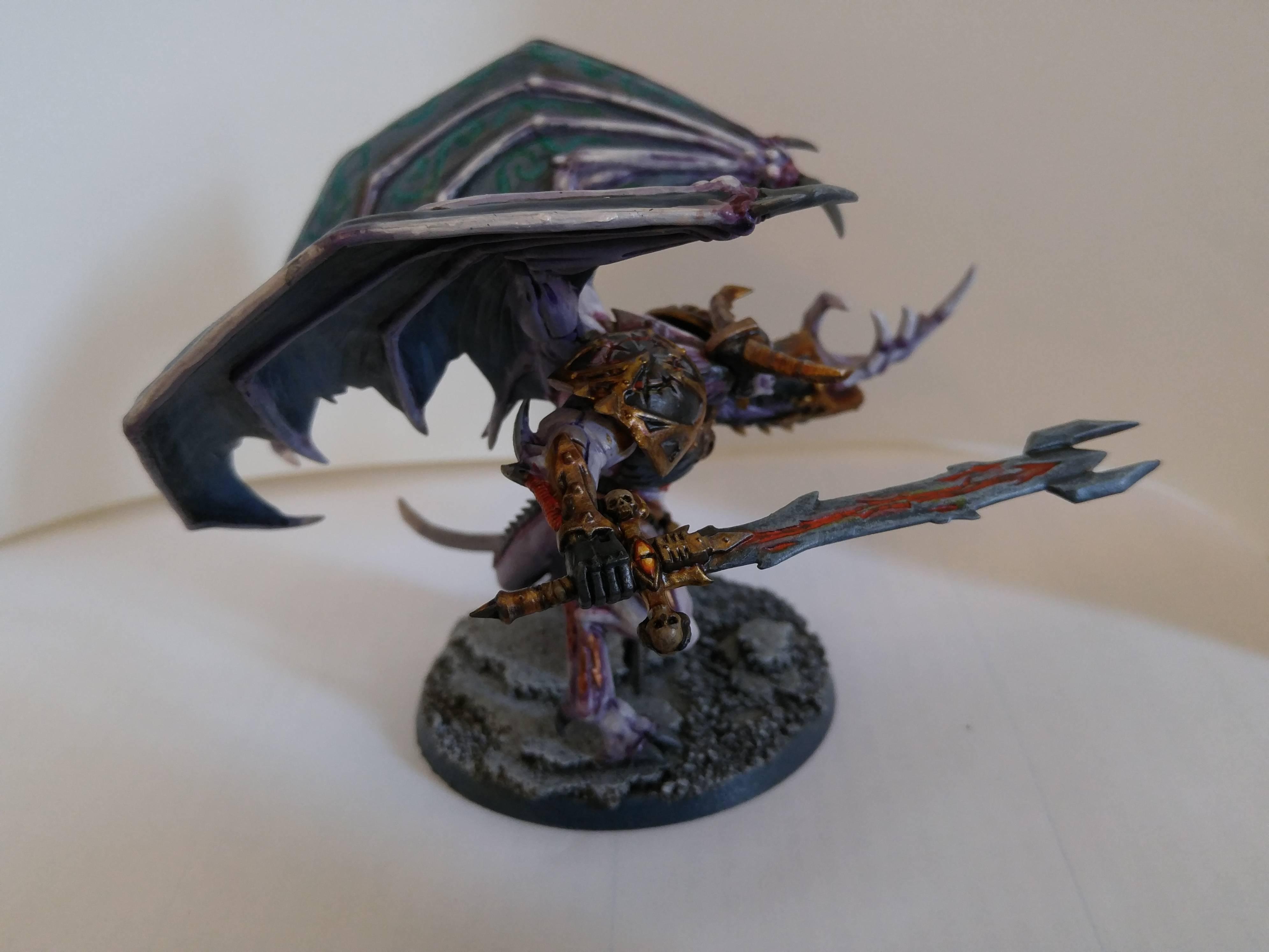 Black Legion, Chaos, Daemon Prince, Daemons, Warhammer 40,000, Winged