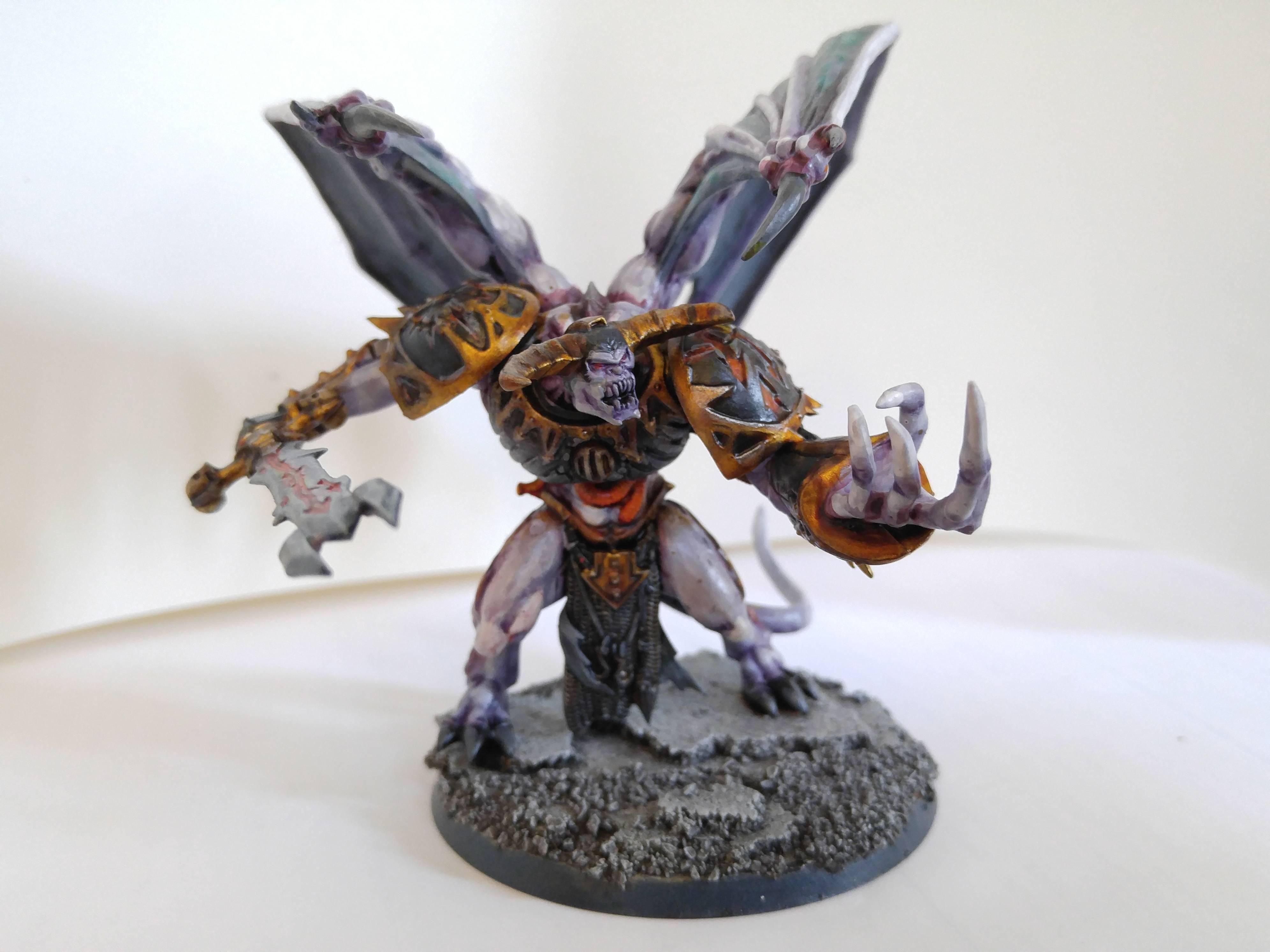 Black Legion, Chaos, Daemon Prince, Daemons, Warhammer 40,000, Winged