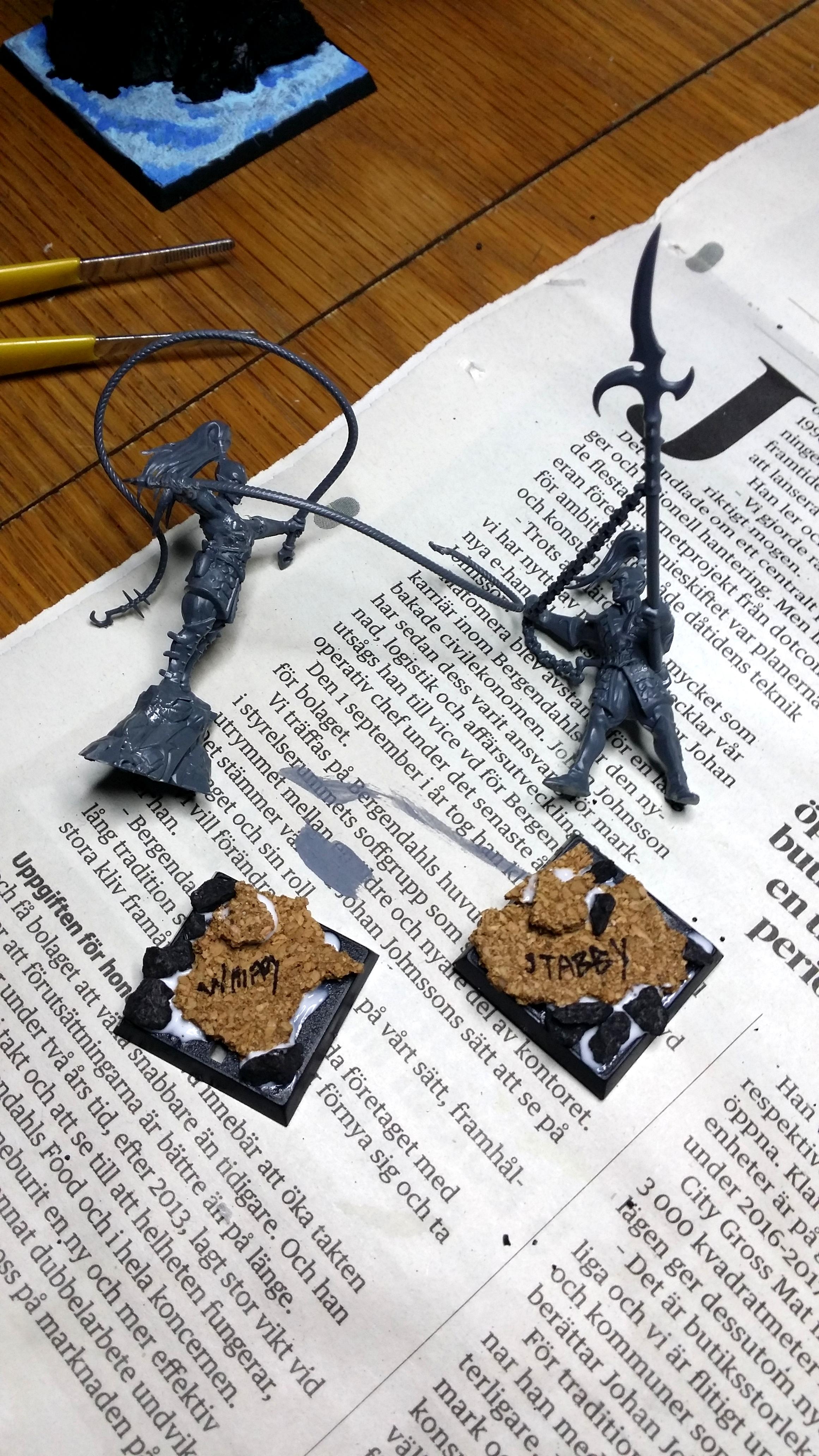Mrs Whippy and Mr Stabby base start