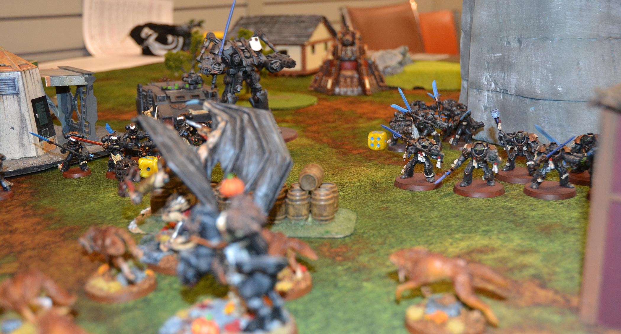 Battle Report, Warhammer 40,000