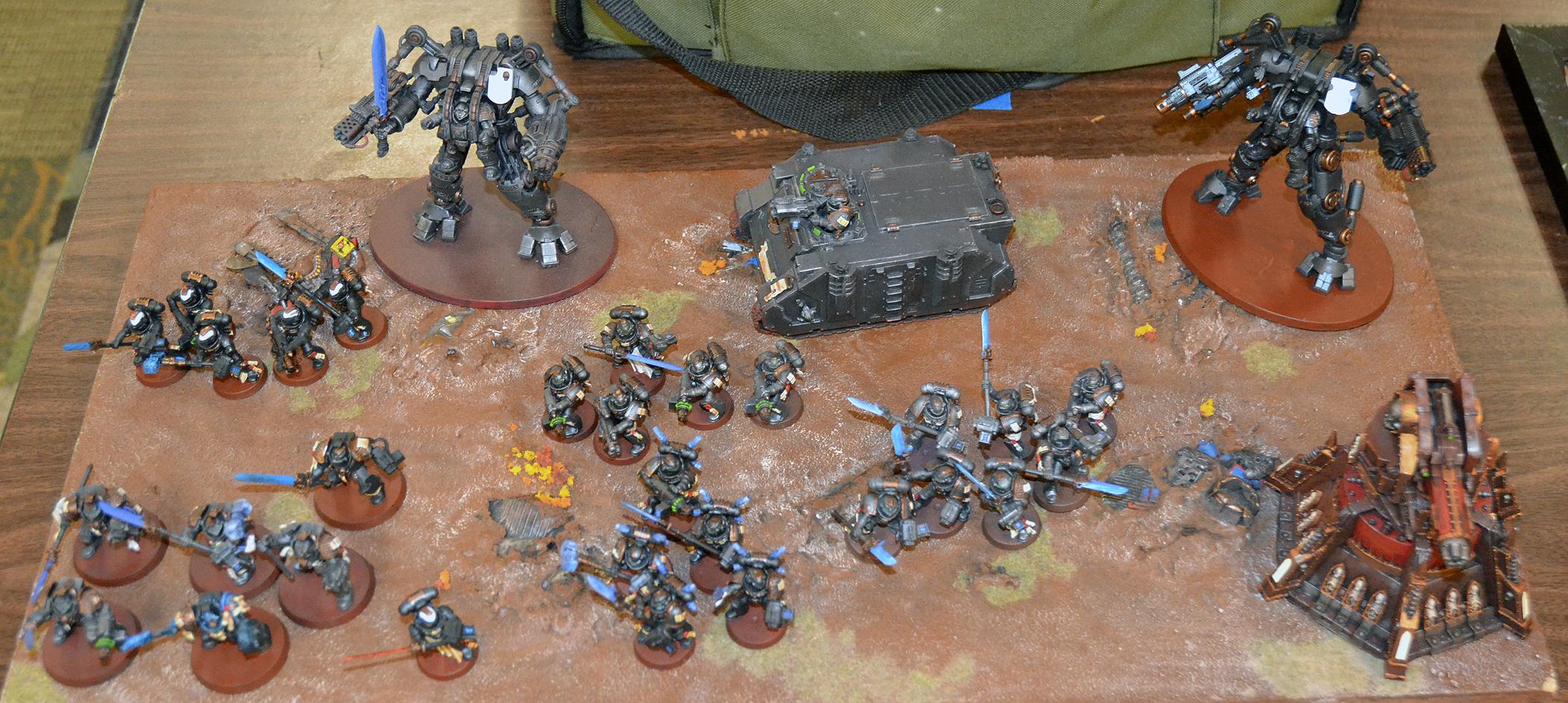 Battle Report, Warhammer 40,000