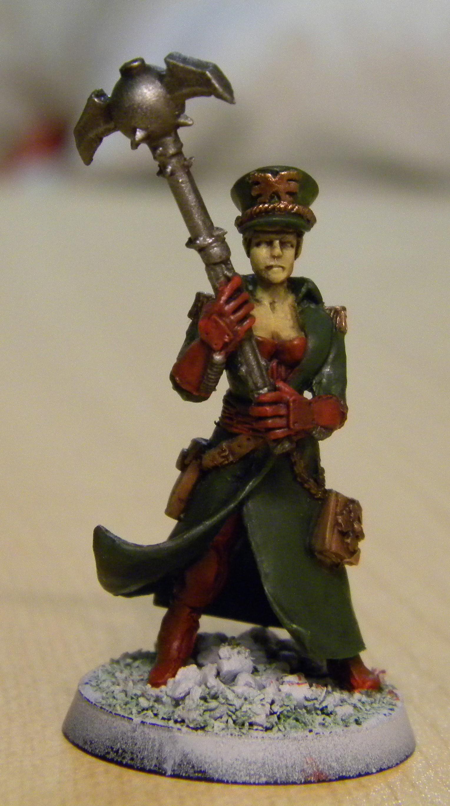Chaos, Cultist, Female, Imperial Guard, Officer, Traitor