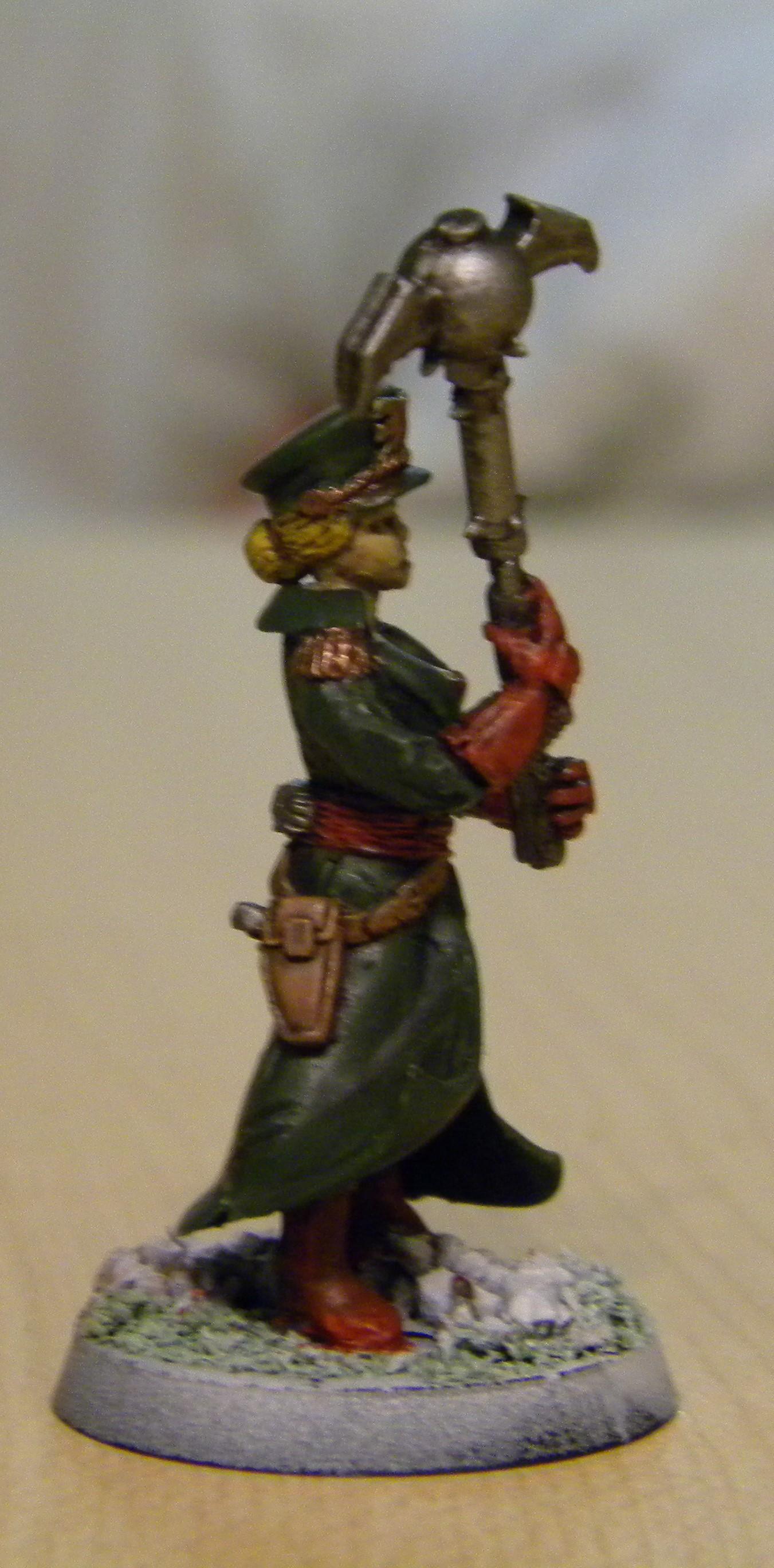 Chaos, Cultist, Female, Imperial Guard, Khorne, Officer, Traitor