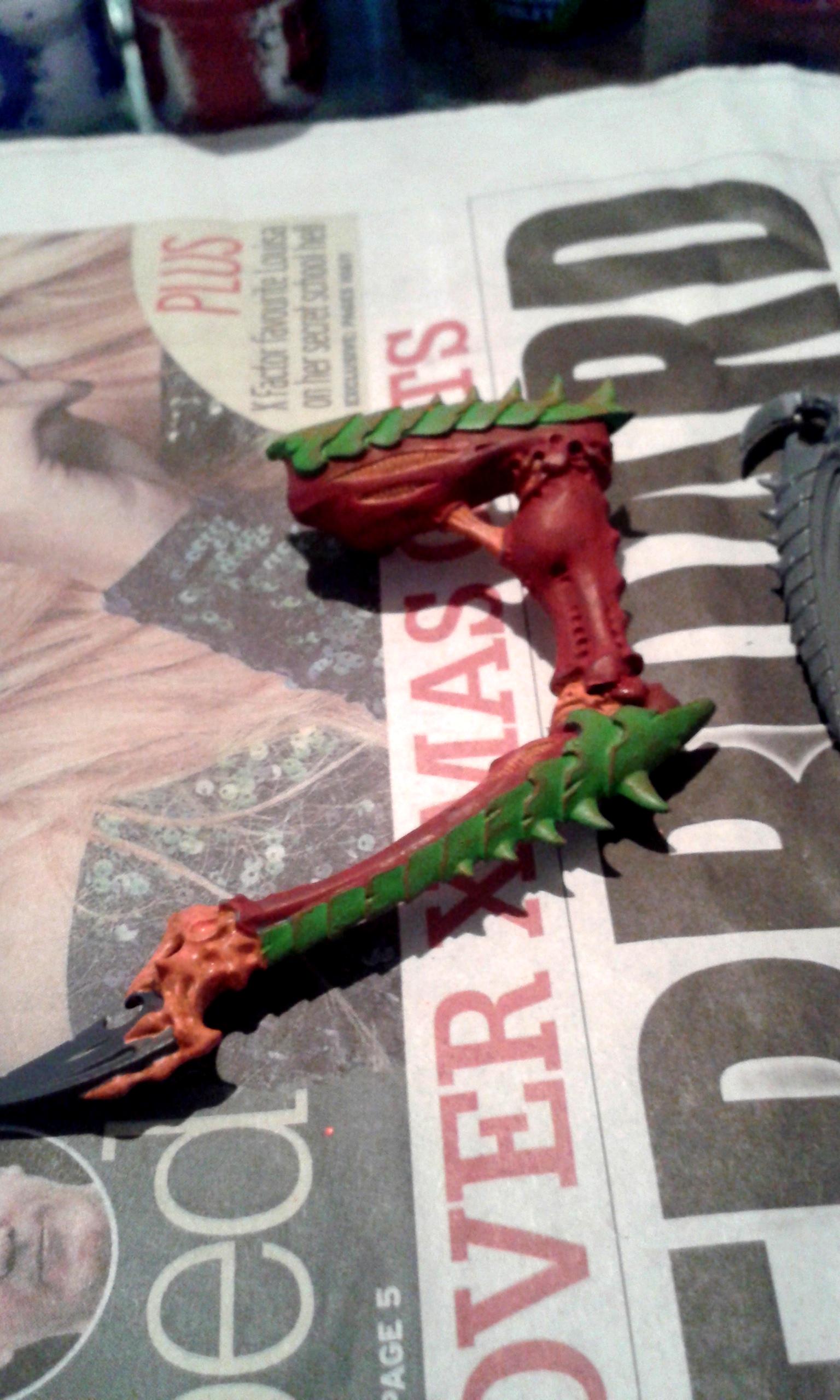 Custom Paint, Legs, Tervigon, Tyranids