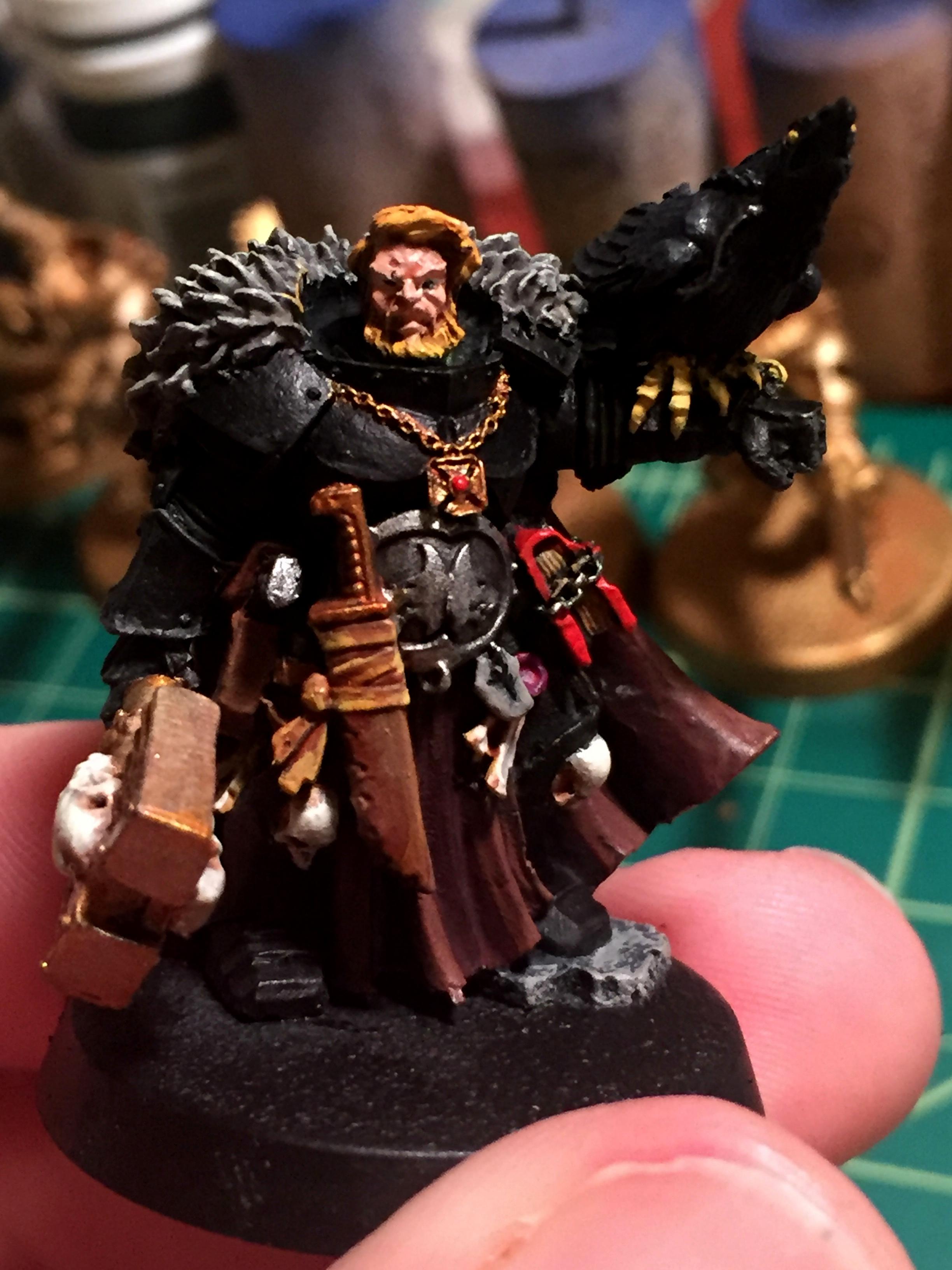 Conversion, Coteaz, Kitbash, Space Wolves, Wolf Priest, Wolfpriest