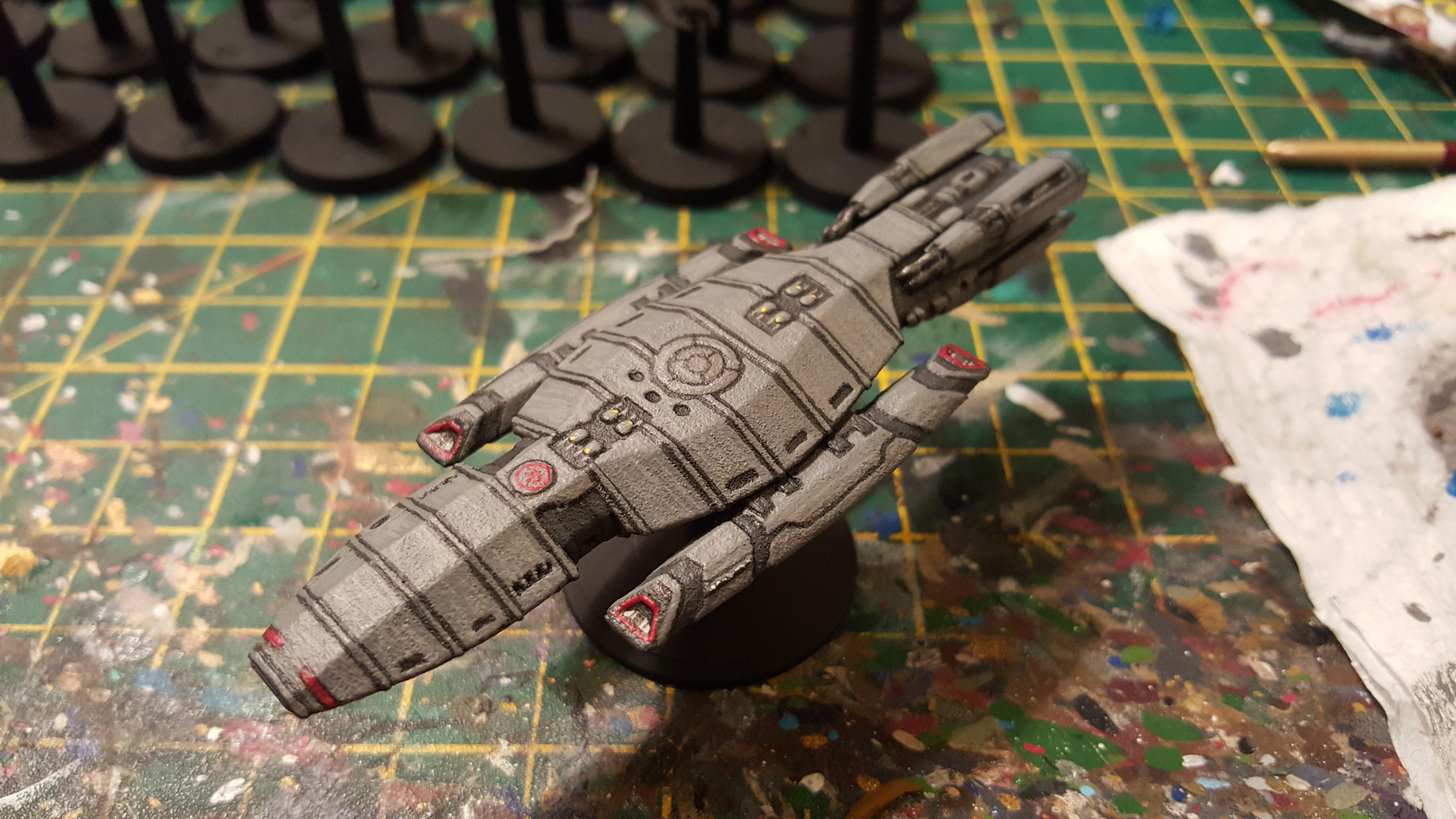 Battlestar, Battlestar Galactica, Space Ship, Stealth