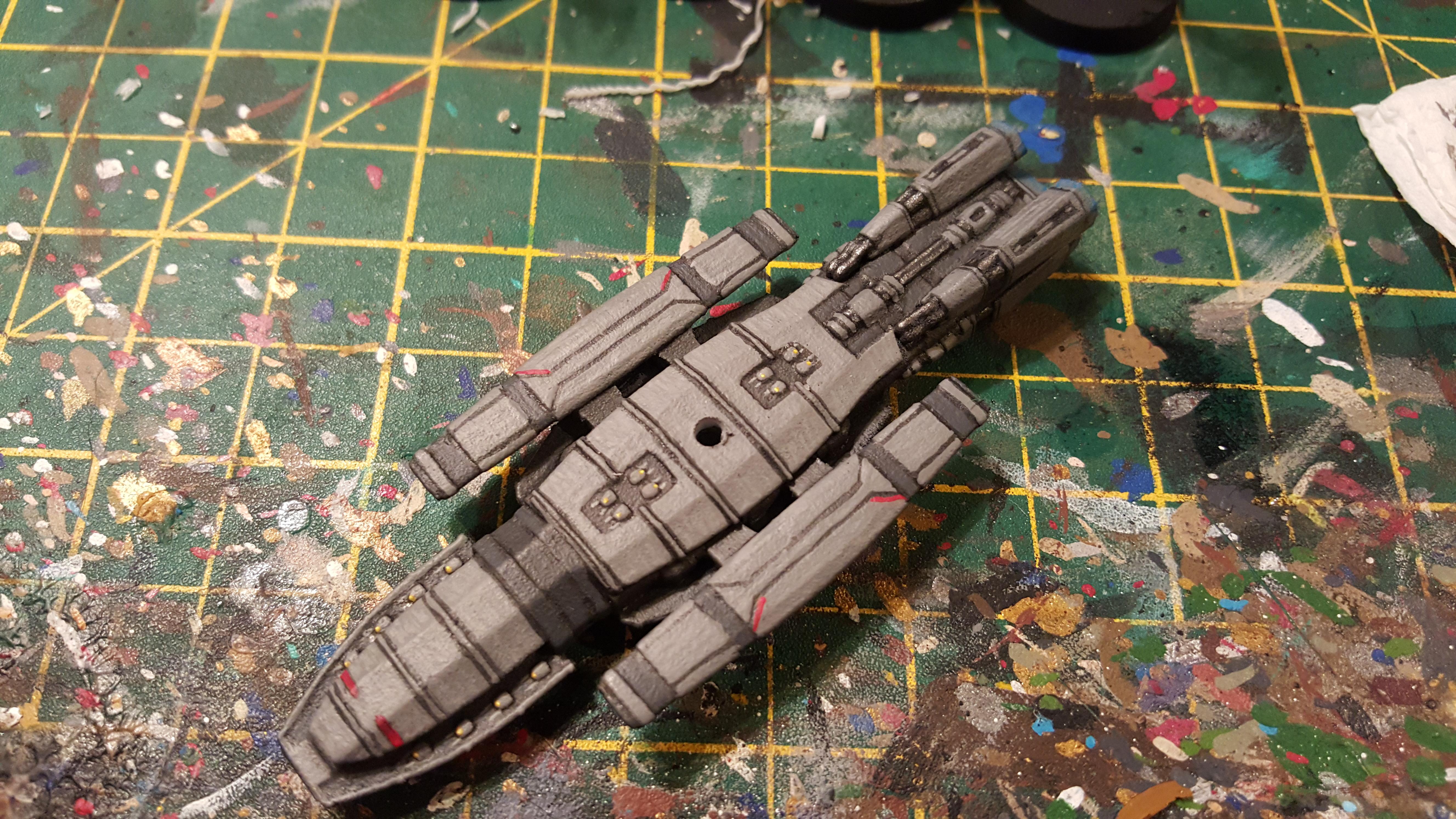 painted Stealth battlestar