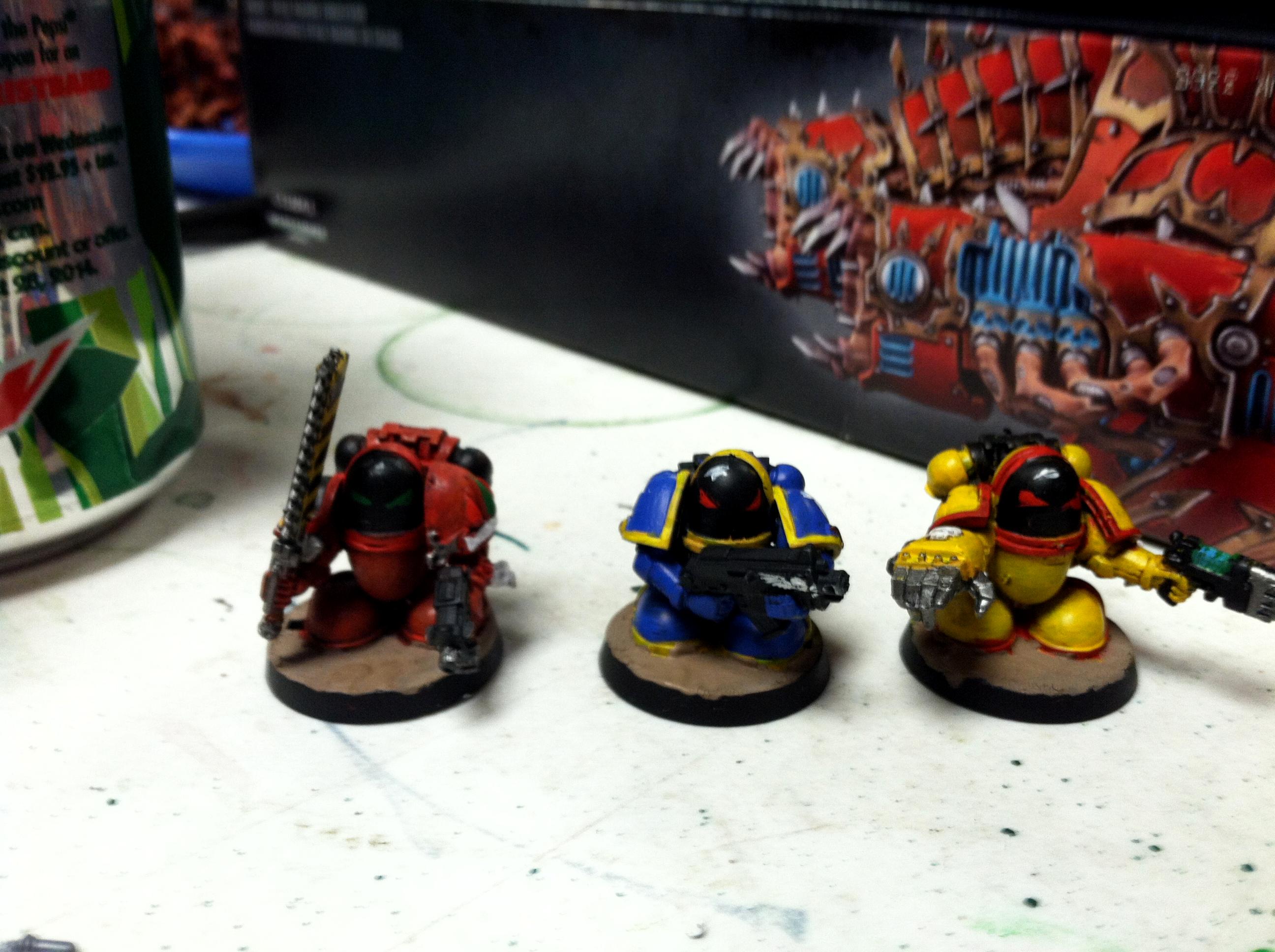 Chibi, Humor, Space Marines