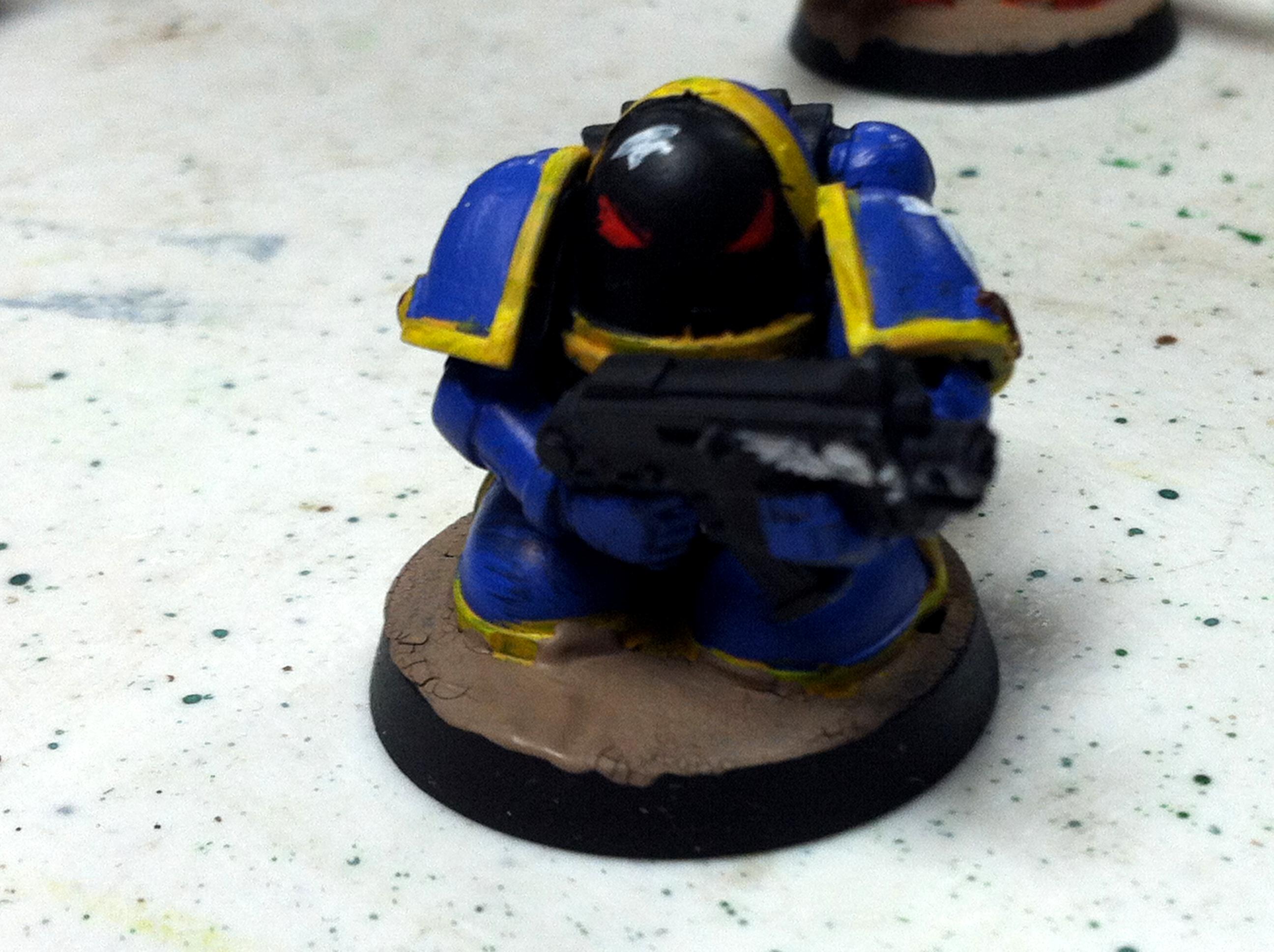 Chibi, Humor, Space Marines, Ultramarines
