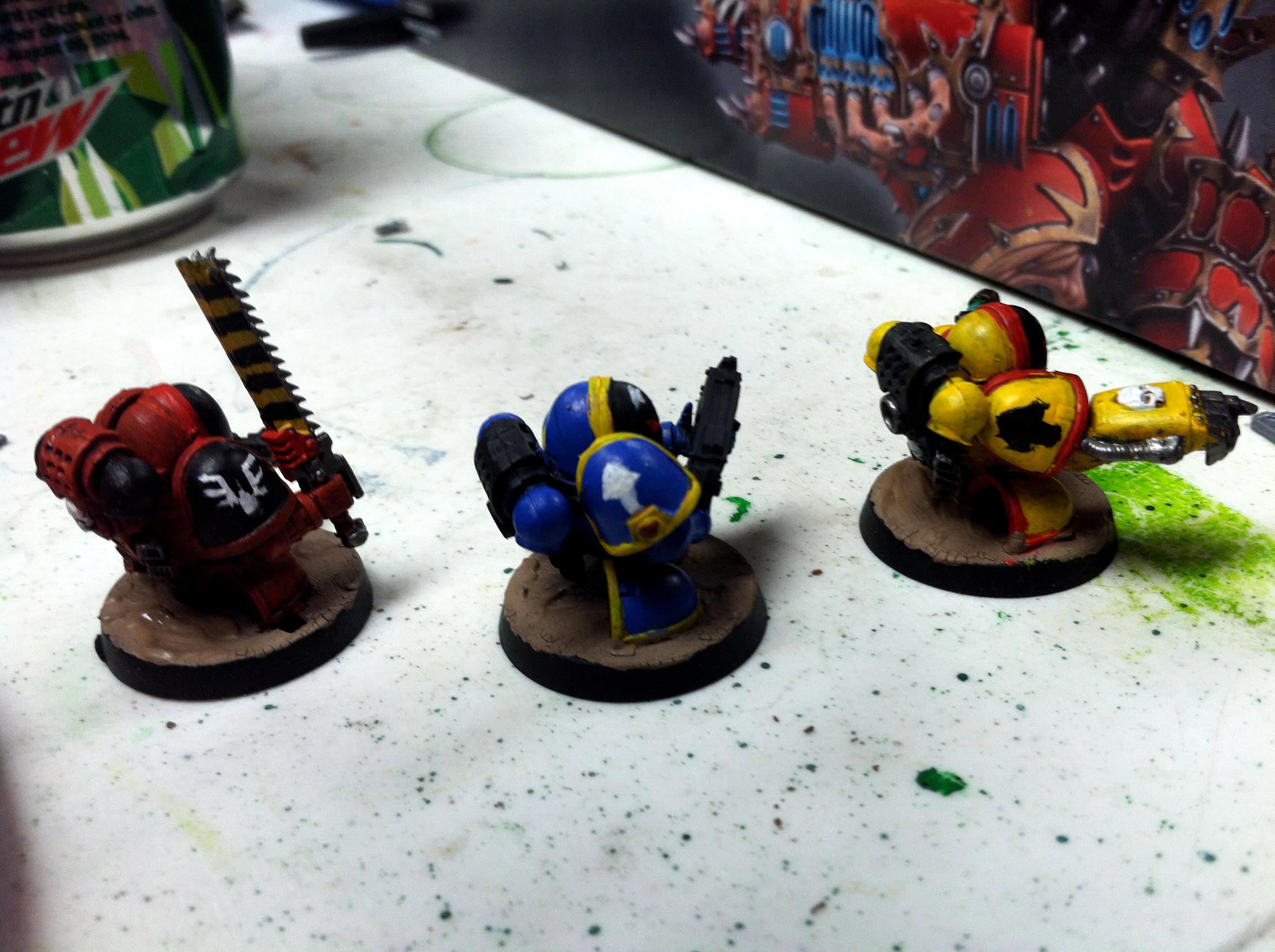 Chibi, Humor, Space Marines