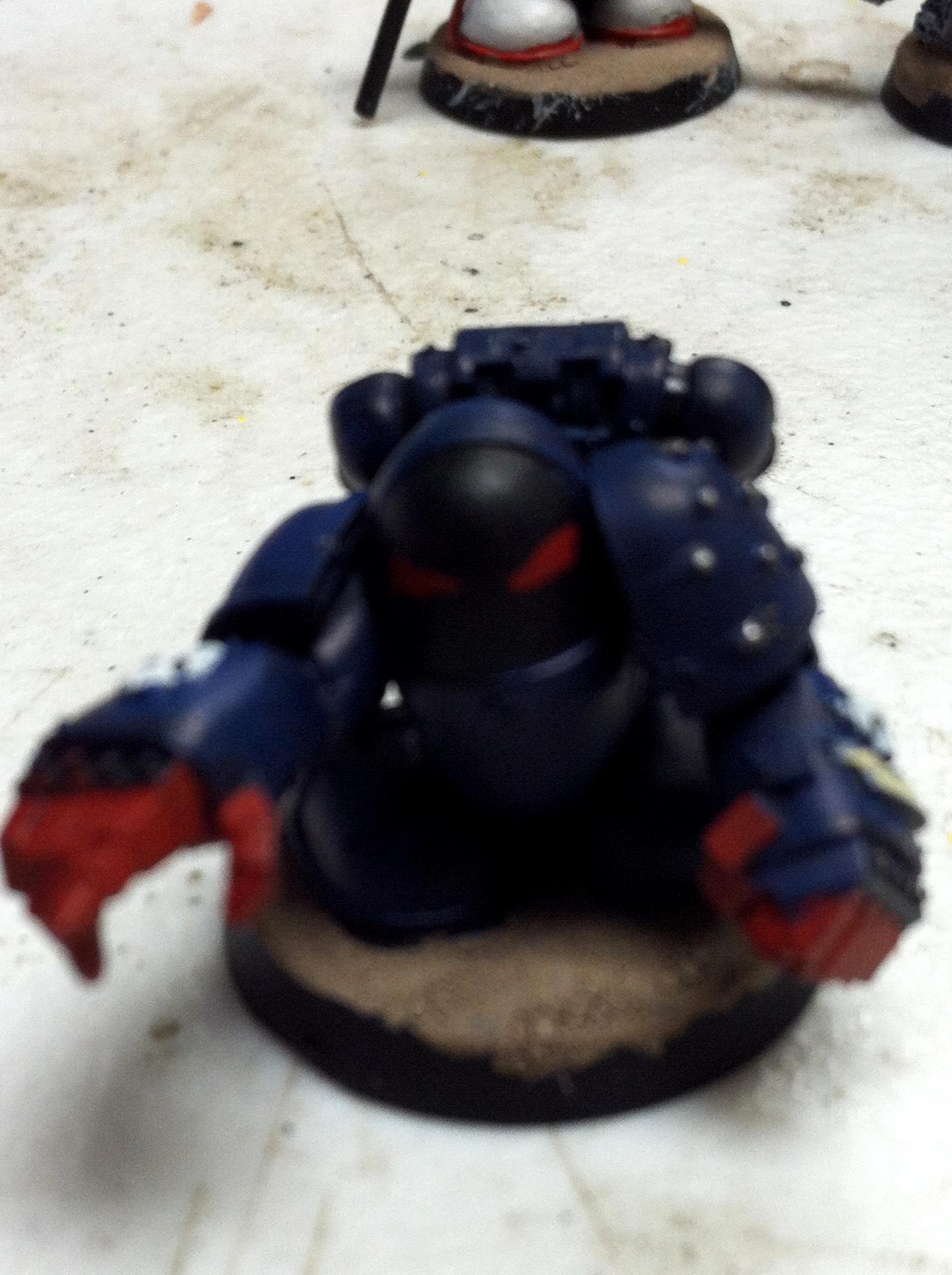 Chibi, Crimson Fist, Humor, Space Marines
