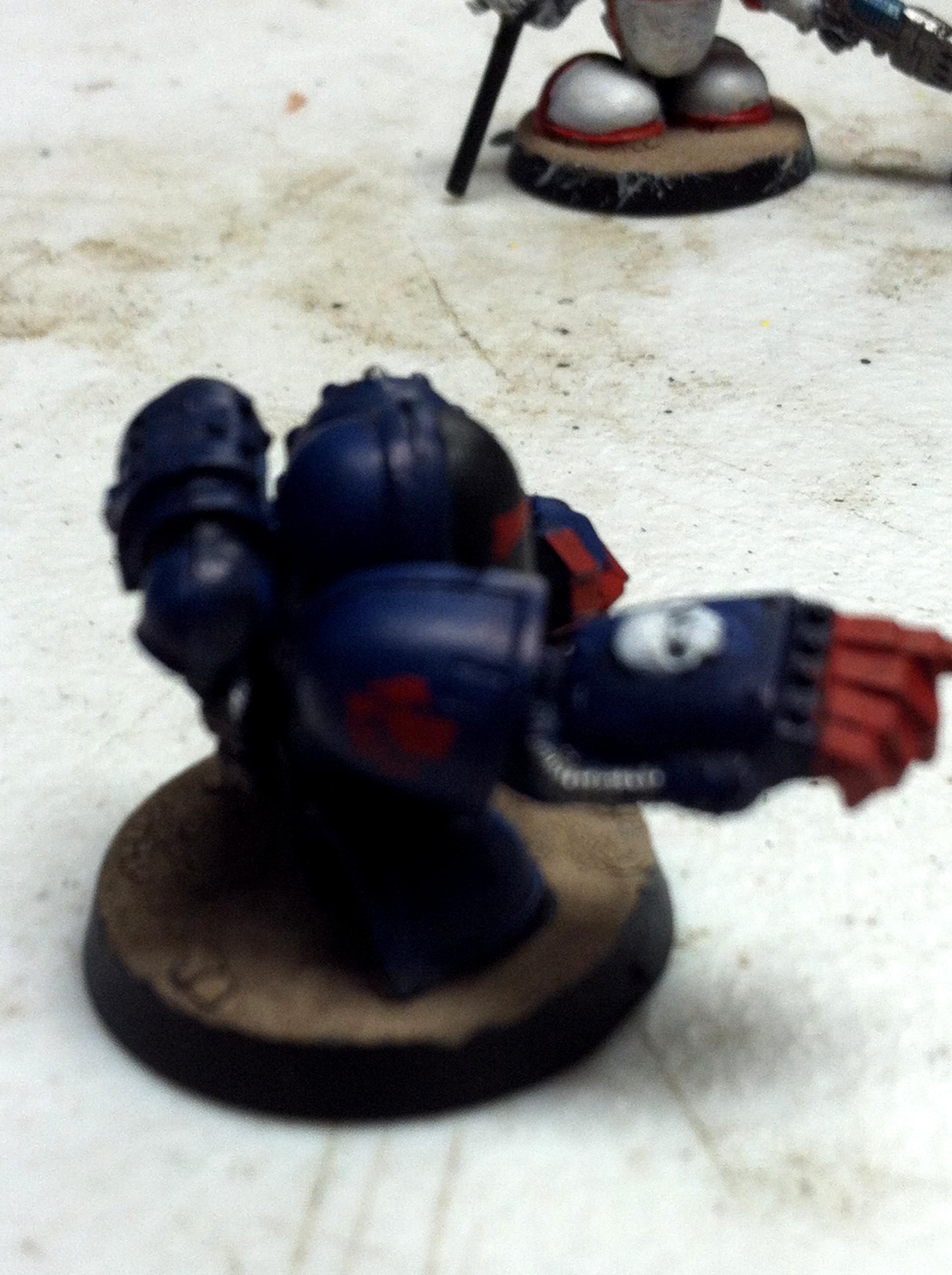 Chibi, Crimson Fist, Humor, Space Marines