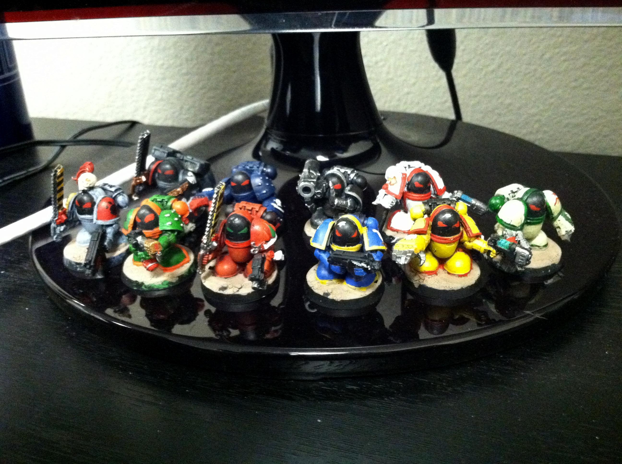 Chibi, Humor, Space Marines