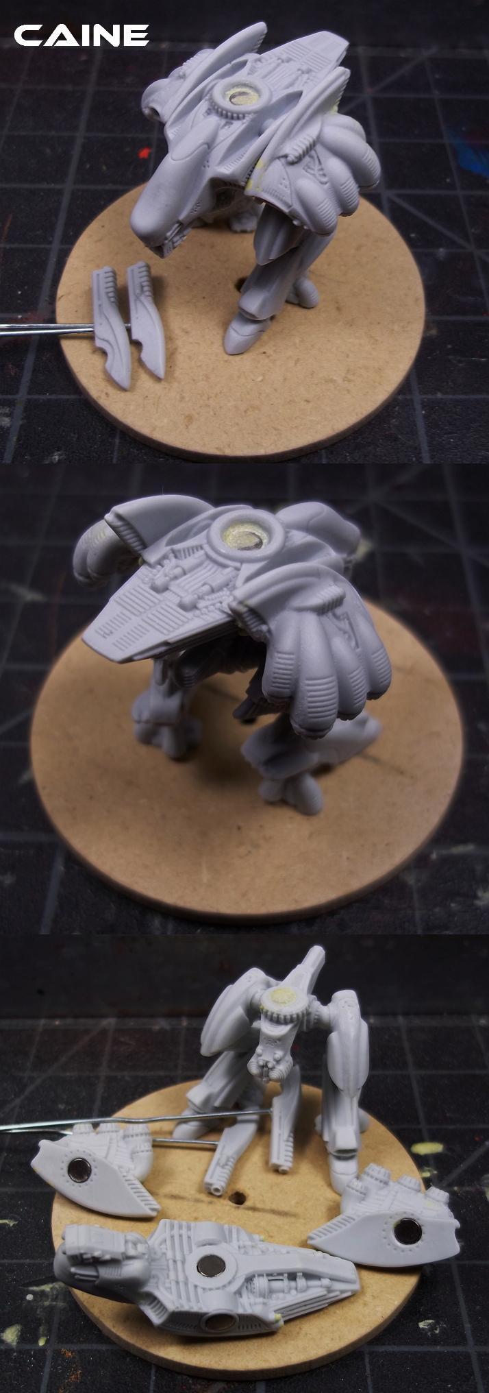 Caine, Dropzone Commander, Dzc, Fire, Lava, Mech, Phr, Post Human Republic, Walker