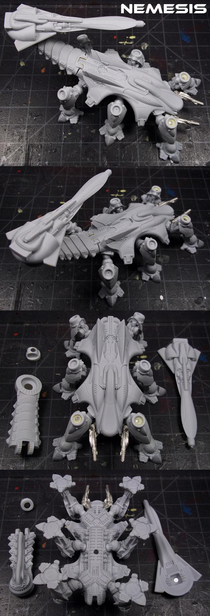 Dropzone Commander, Dzc, Fire, Lava, Mech, Nemesis, Phr, Post Human Republic, Walker