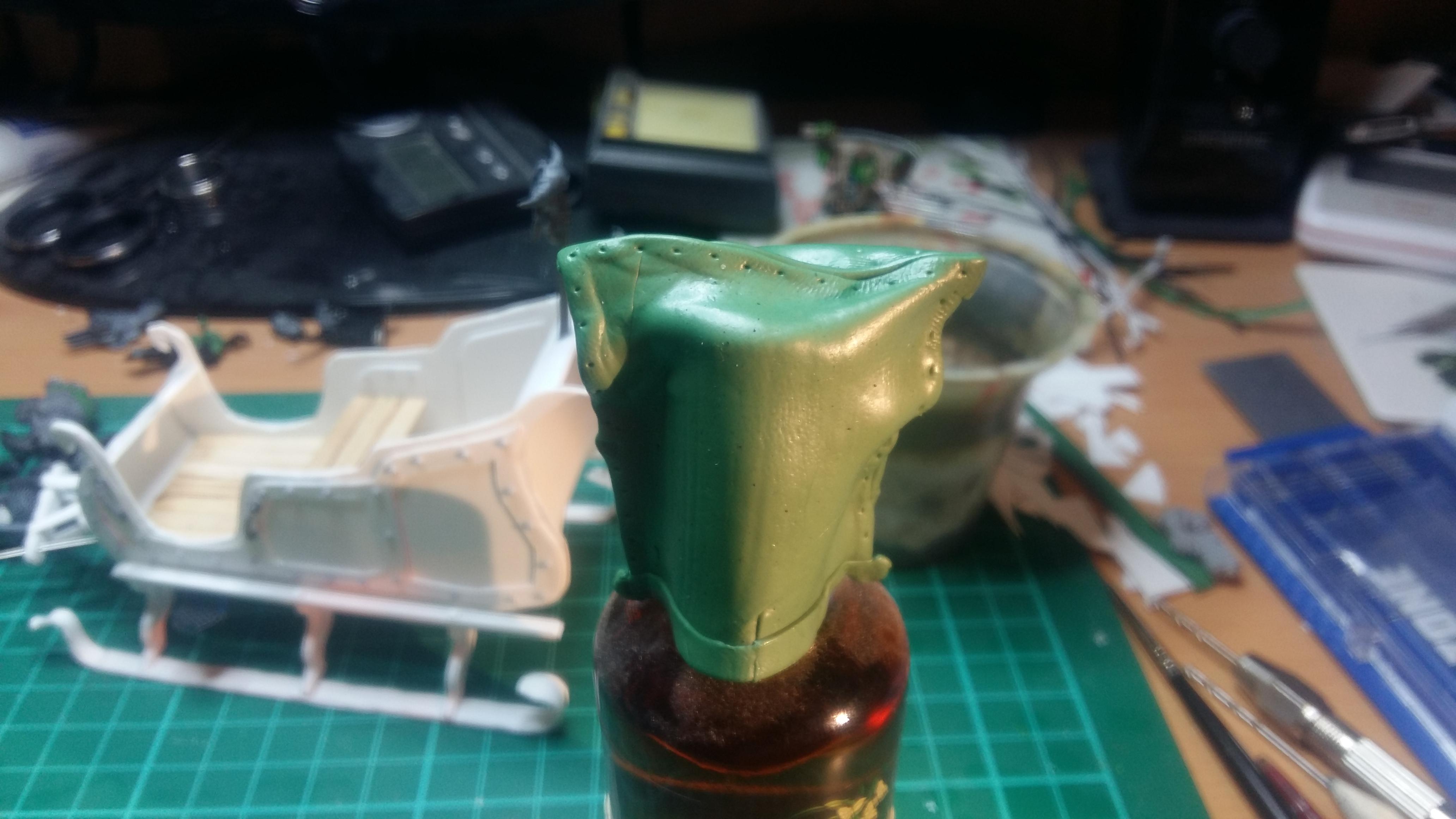 Ork Santa, Sack WIP