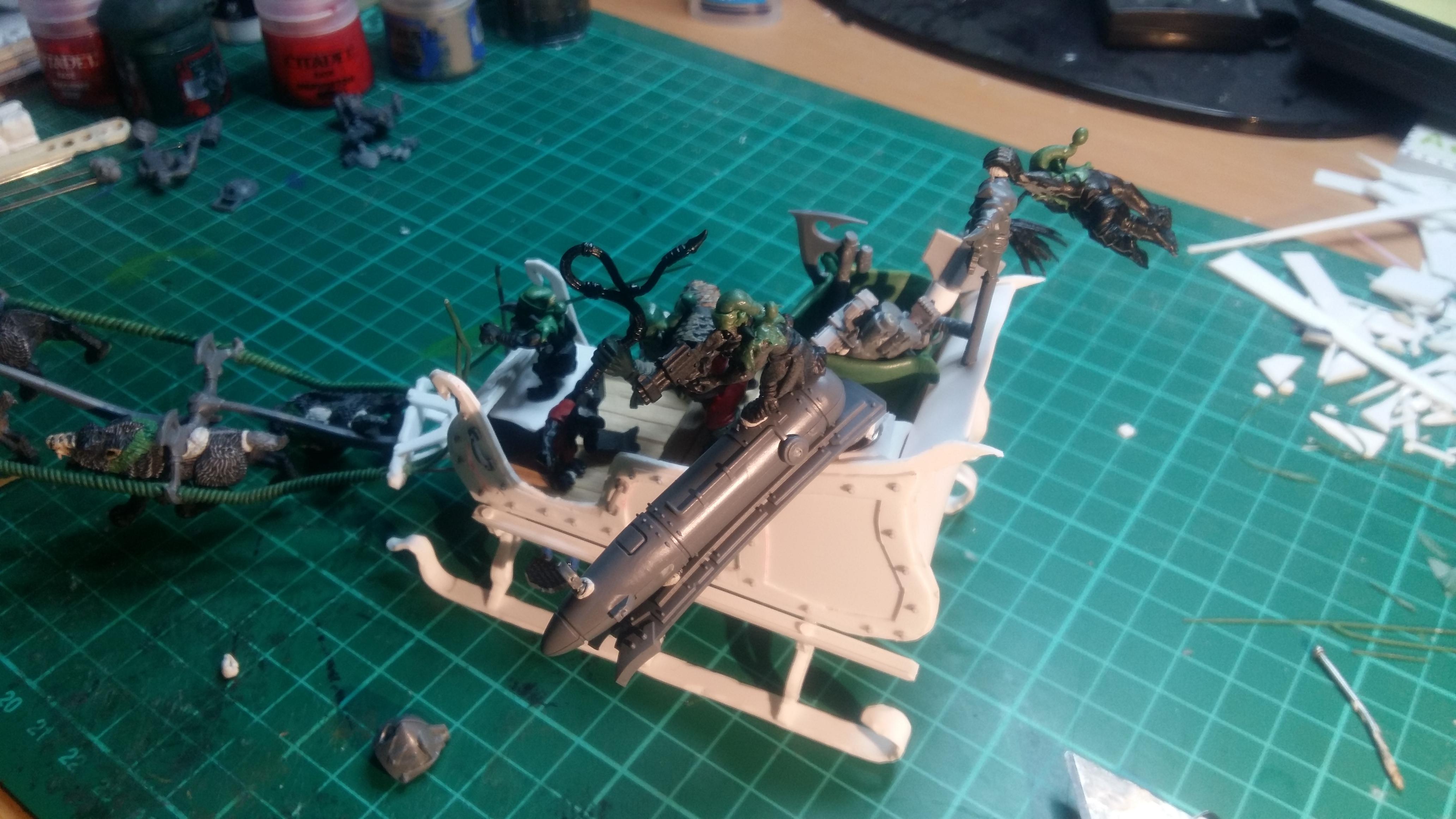 Ork Santa, Sleigh