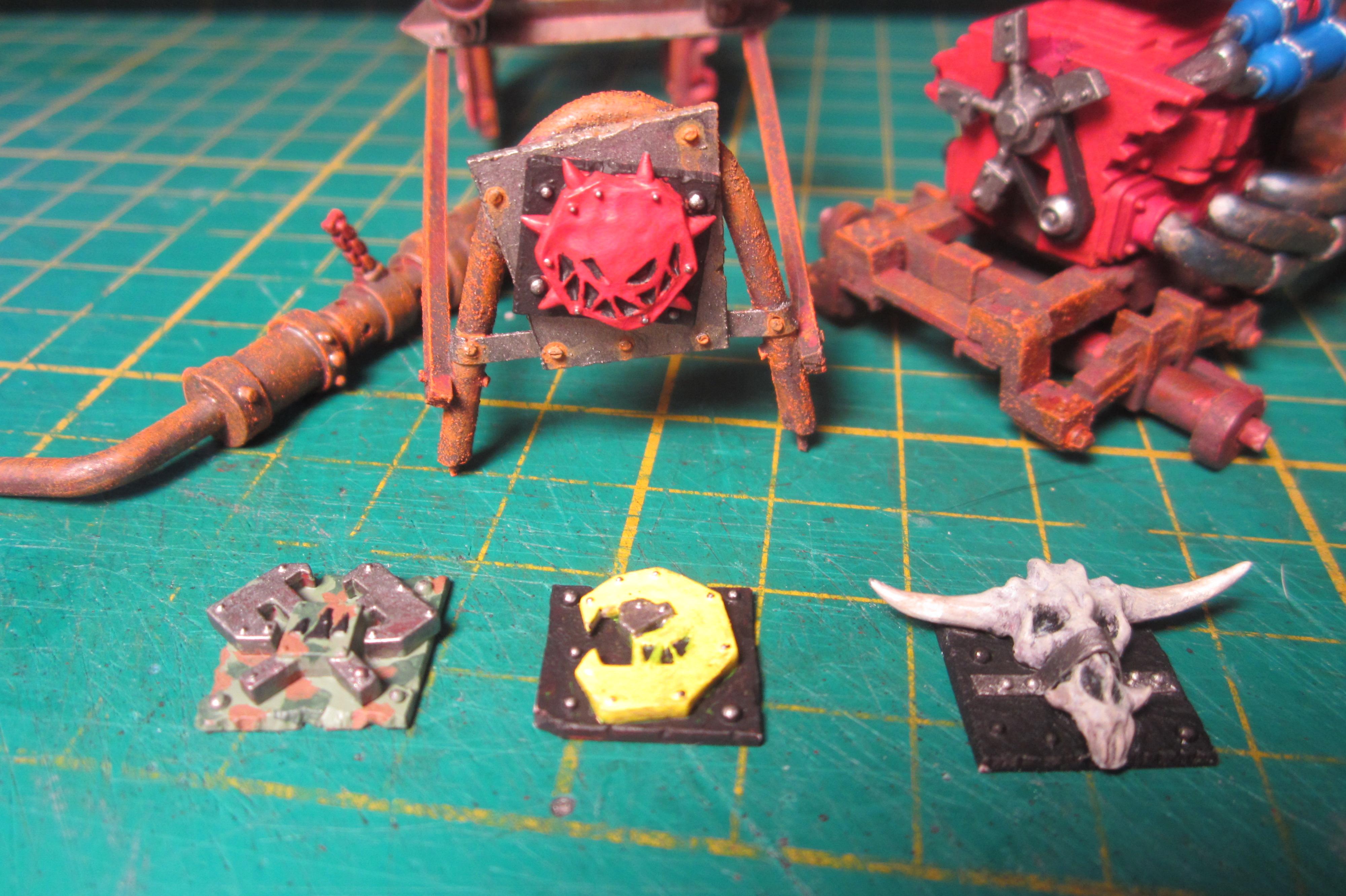 Clan Icons, Conversion, Gorkamorka, Ork Buggies, Ork Buggy, Orks, Warhammer 40,000