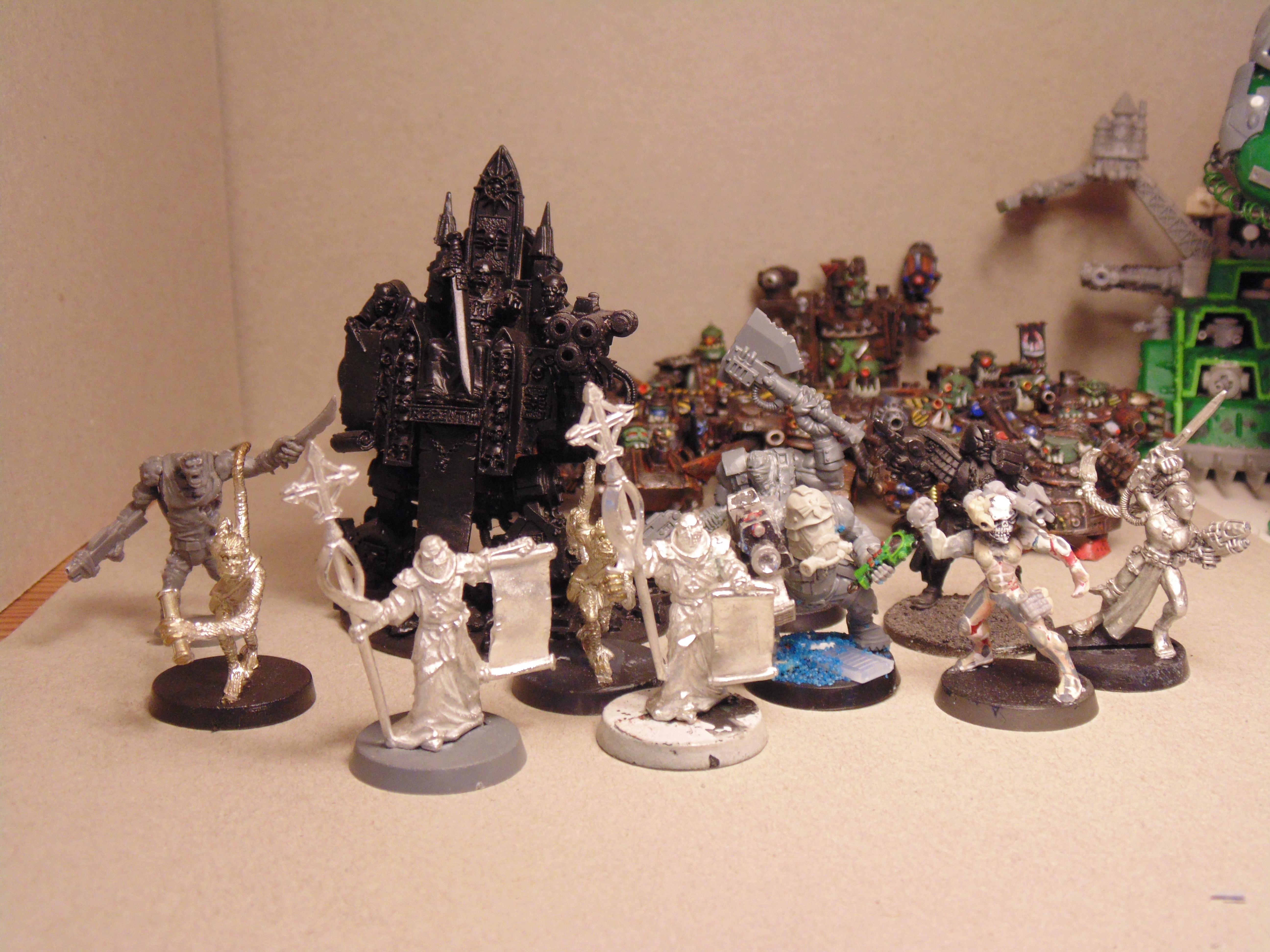 54mm, Conversion, Grey, Inquisition, Inquisitor, Karamasov, Knights, Ordo, Roleplay