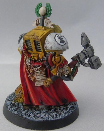 Adepus Astartes, Battle Damage, City, Imperial Fists, Lysander, Rubble, Ruins, Space Marines, Urban, Weathered, Yellow