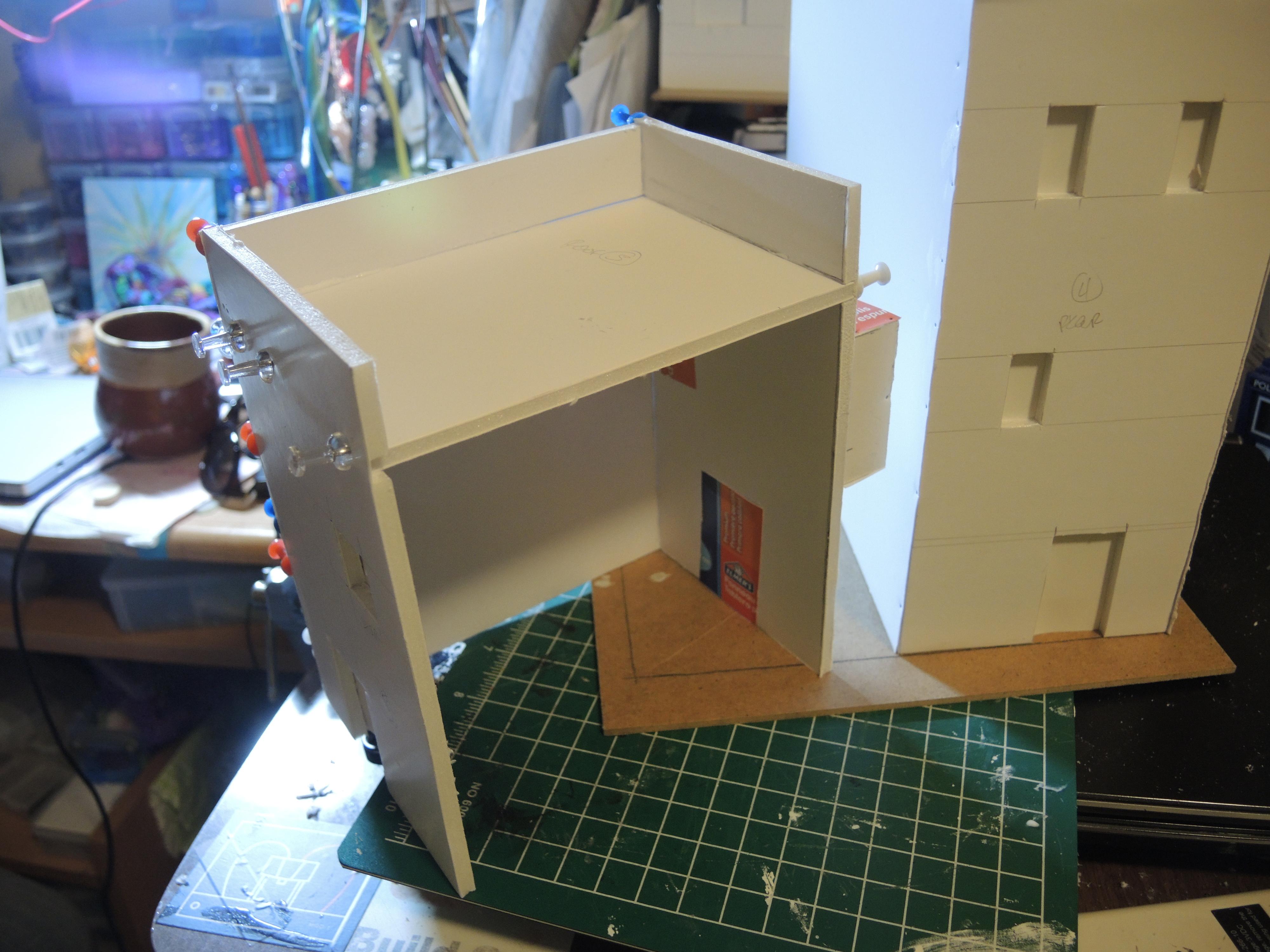 Commission, Commissioned, Game Table, Infinity, Residential, Road, Ruins, Scratch Build, Terrain, Waaazag, Warhammer 40,000, Work In Progress