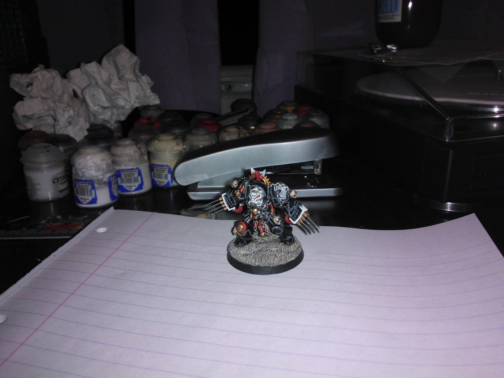 Assault, Black, Black Templars, Blanche, Blood Angels, Chainsword, Conversion, Forge World, Imperium, Lightning Claws, Space Hulk, Space Marines, Tactical Squad, Templars, Terminator Armor