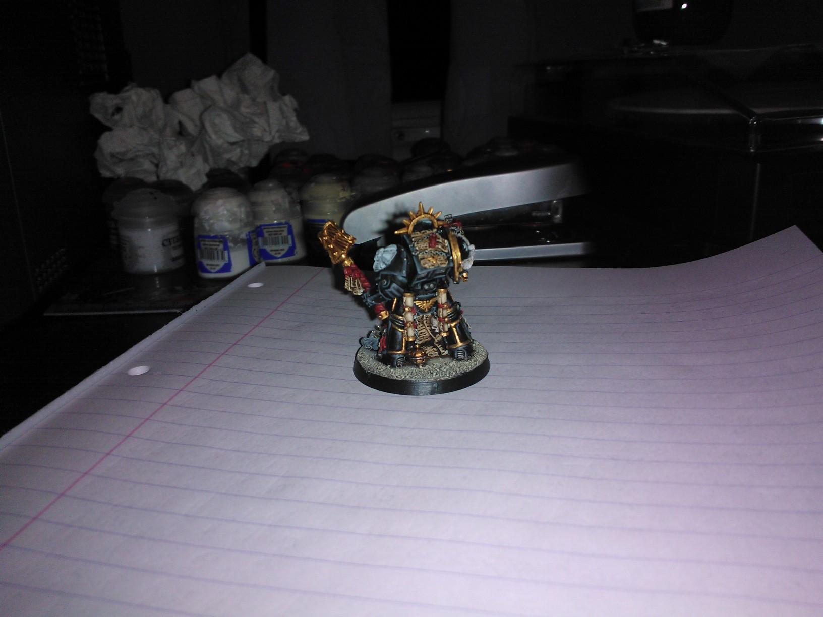 Assault, Black, Black Templars, Blanche, Chainsword, Chaplain, Conversion, Forge World, Imperium, Space Marines, Tactical Squad, Templars, Terminator Armor