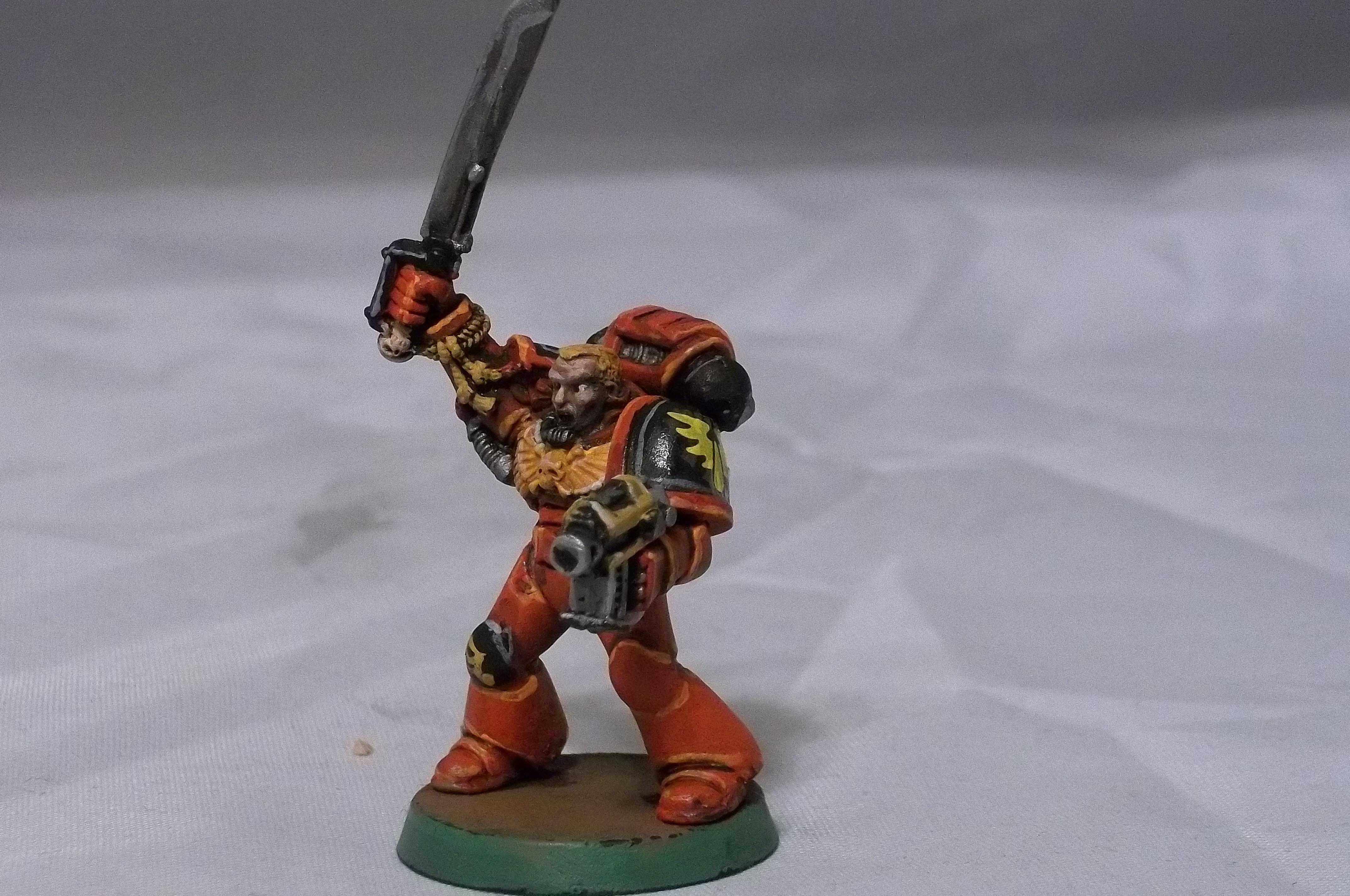 Blood Angels, Retro, Sergeant, Space Marines