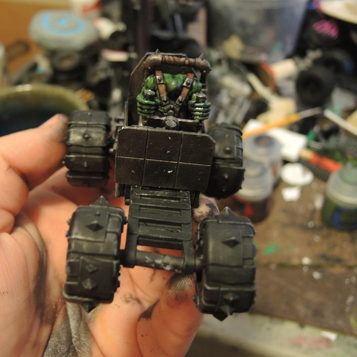 Buggy, Orks, Waaazag, Warhammer 40,000, Work In Progress