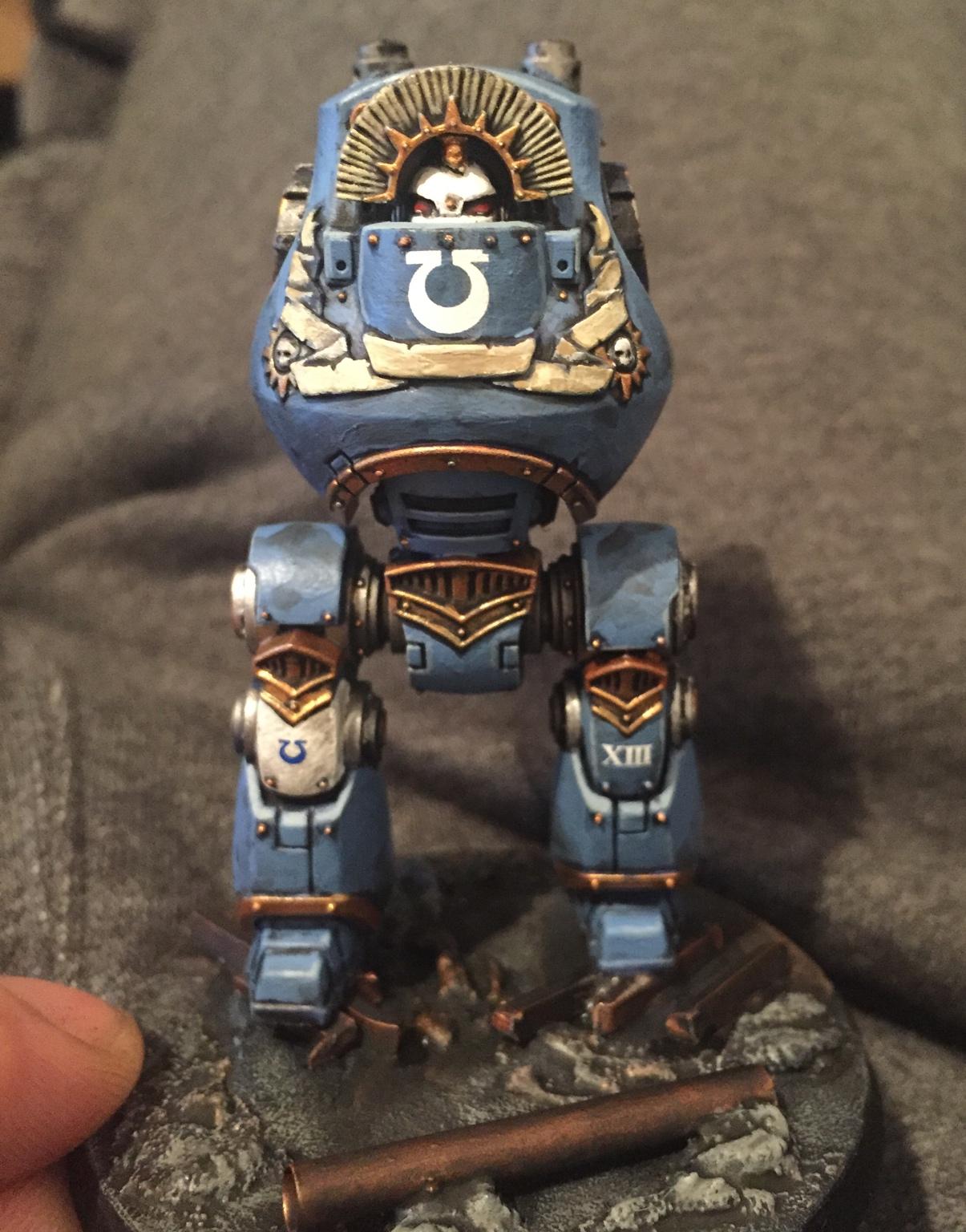 Dreadnought, Space Marines, Ultramarines