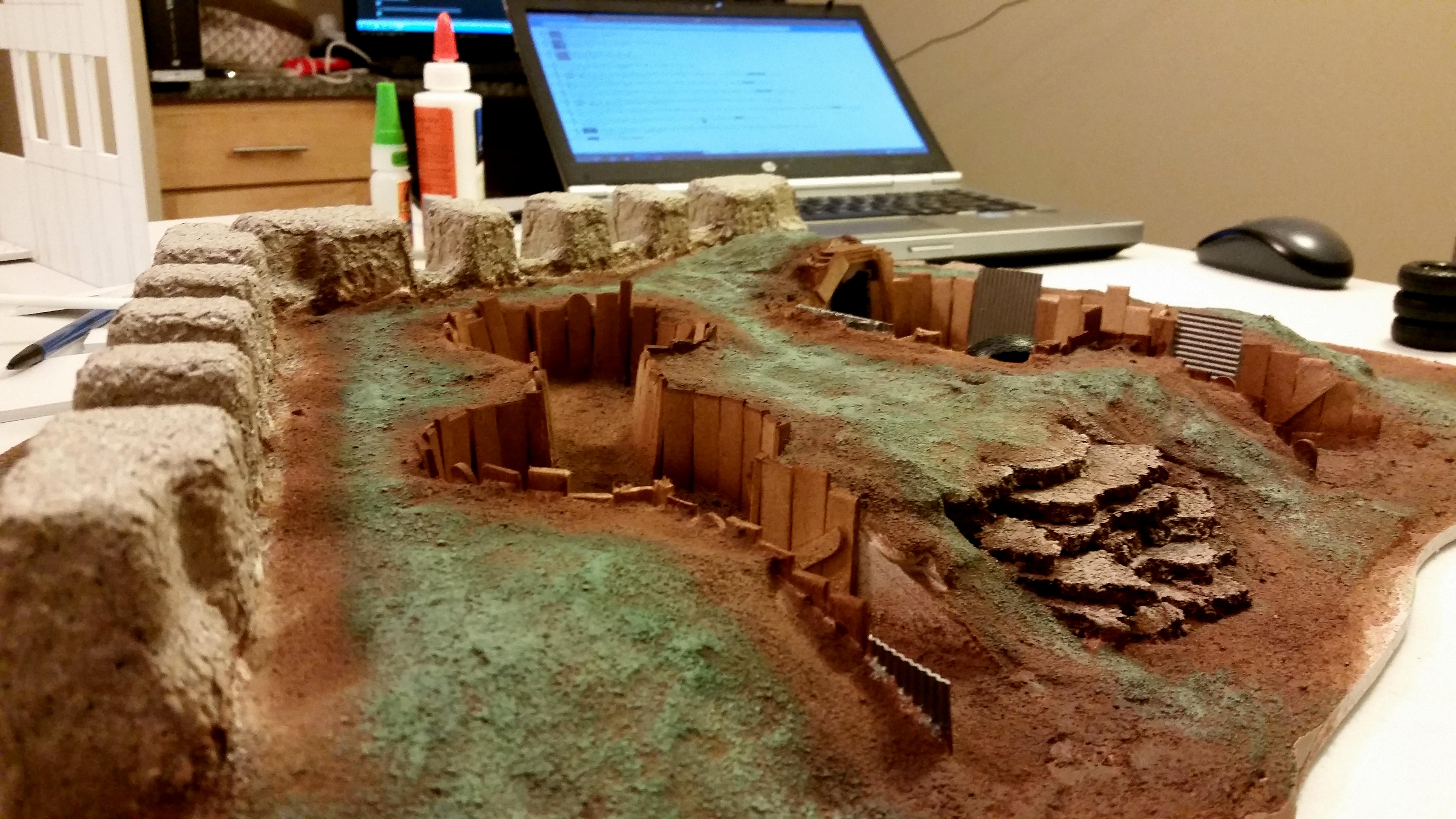 Terrain, Trenches
