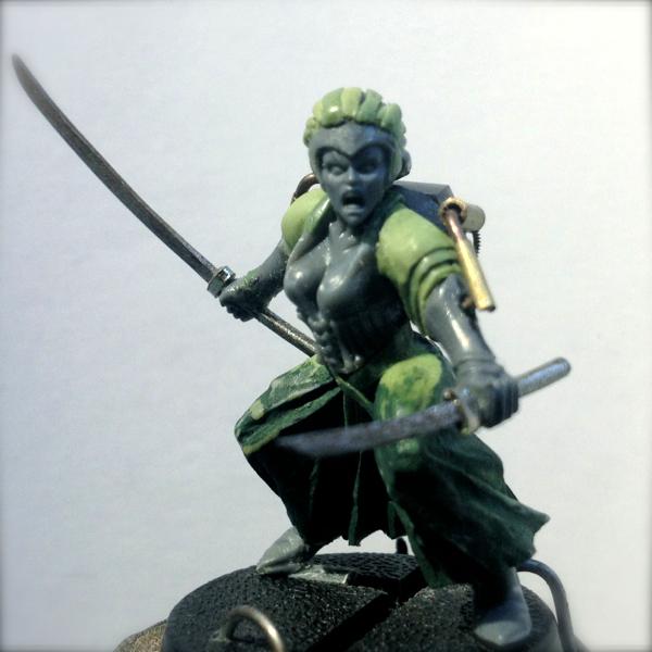 Dark Eldar, Greenstuff, Inquisition, Samurai