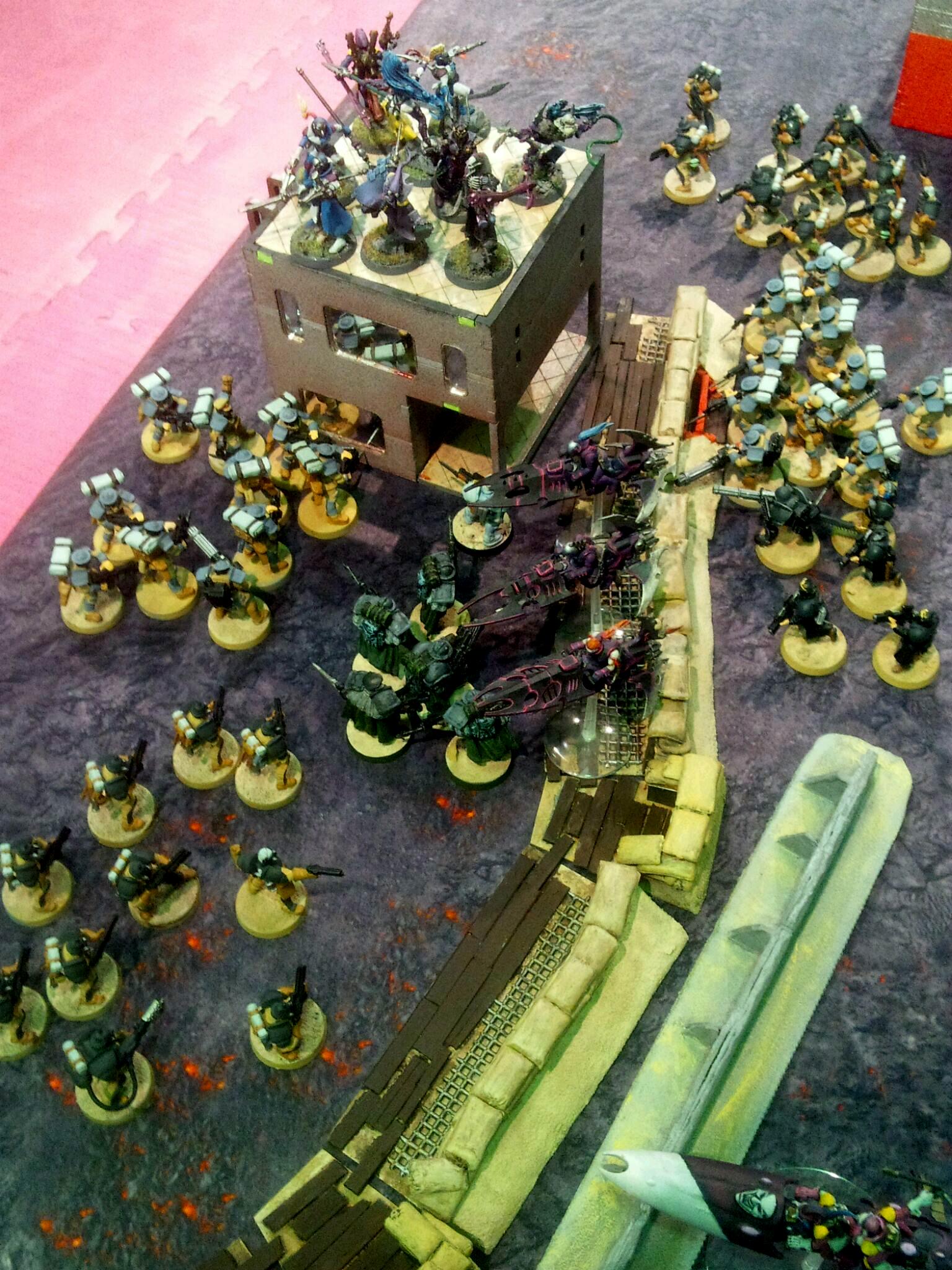 Imperial Guard, Battle for building 72