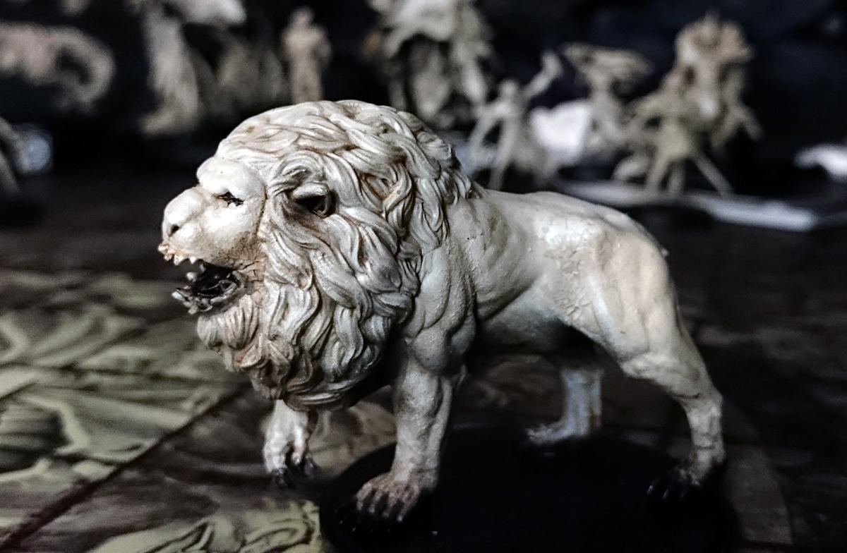 Boardgame, Gothic, Kingdom Death, Lion, Monster, Survivors