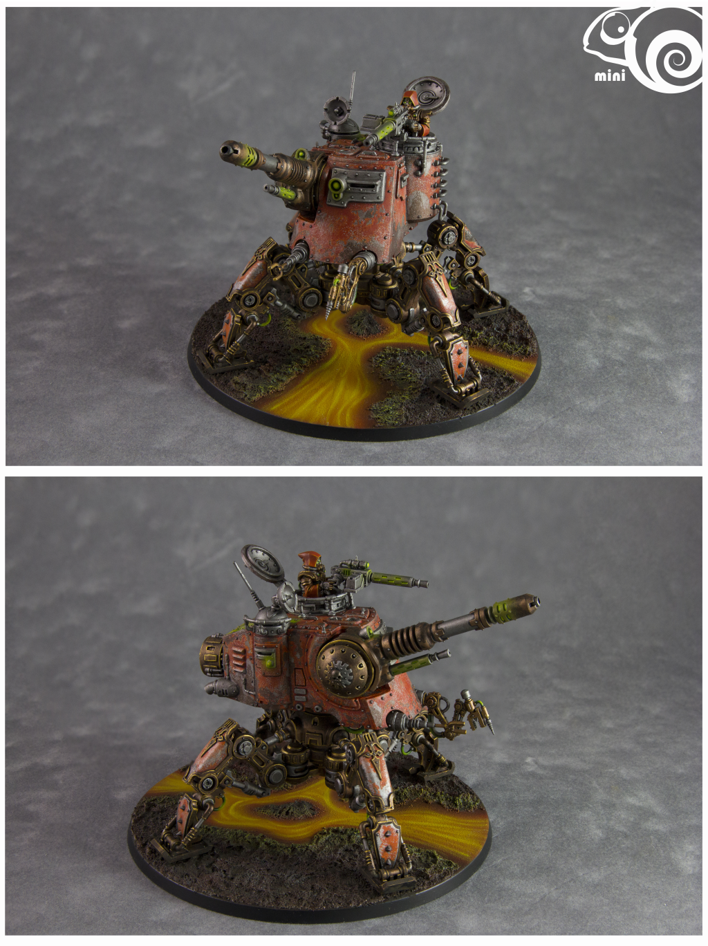 Adeptus Mechanicus, Display, Games Workshop, Onager Dunecrawler, Postapo, Postapocalyptic, Showcase, Steampunk, Warhammer 40,000