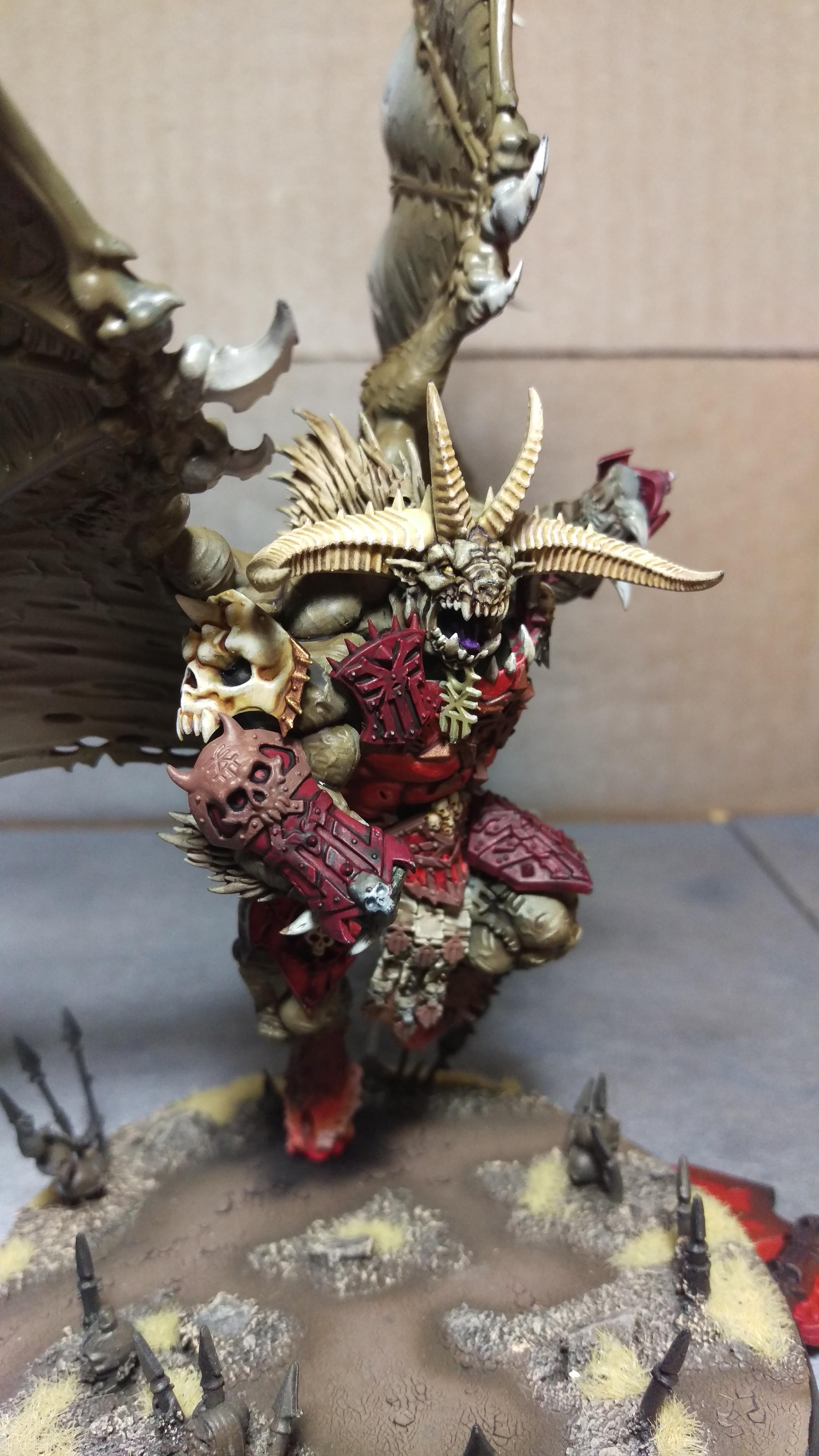 Bloodthirster, Cd, Chaos, Chaos Space Marines, Khorne, Work In Progress
