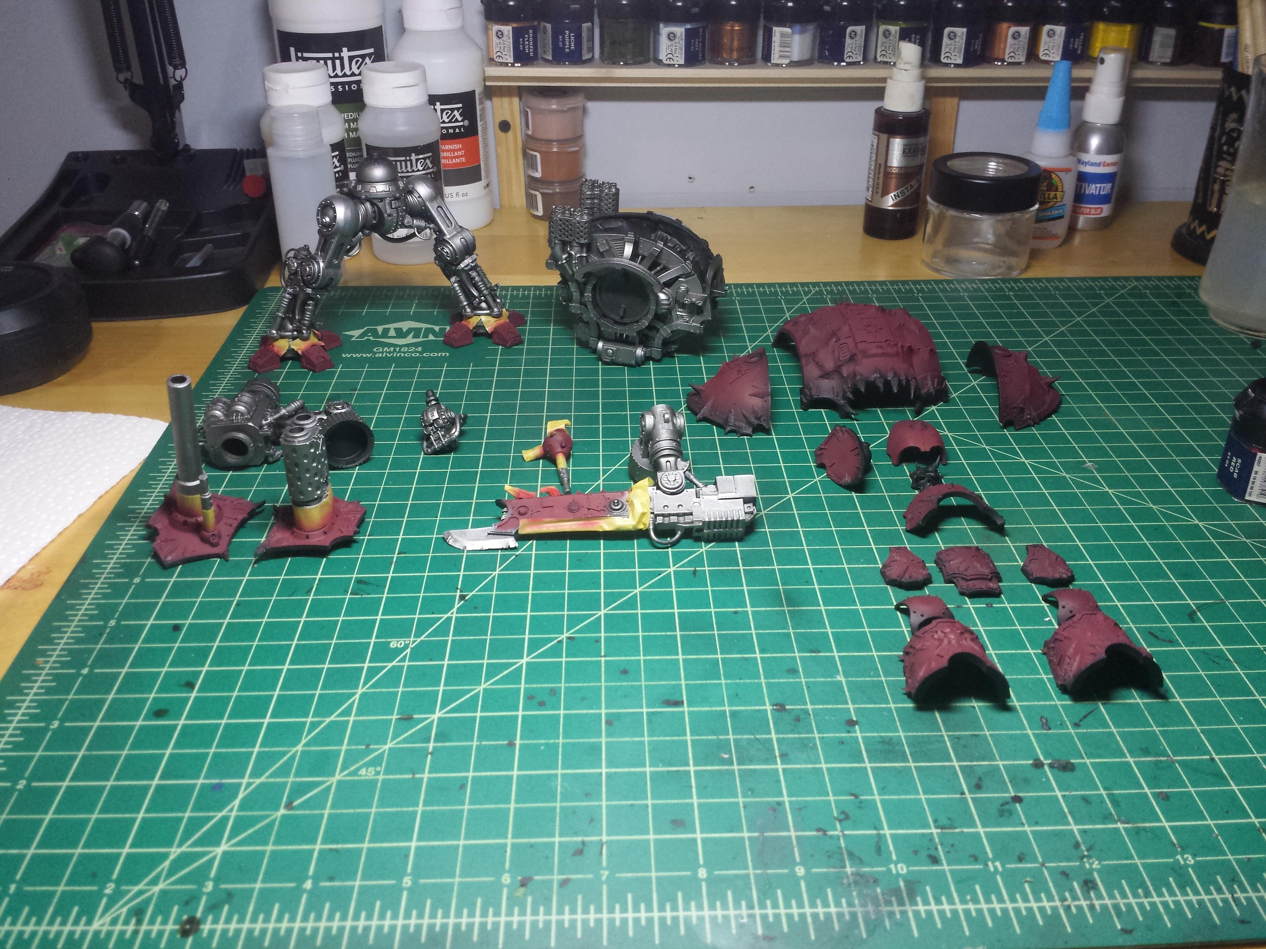 Chaos, Khorne, Knights
