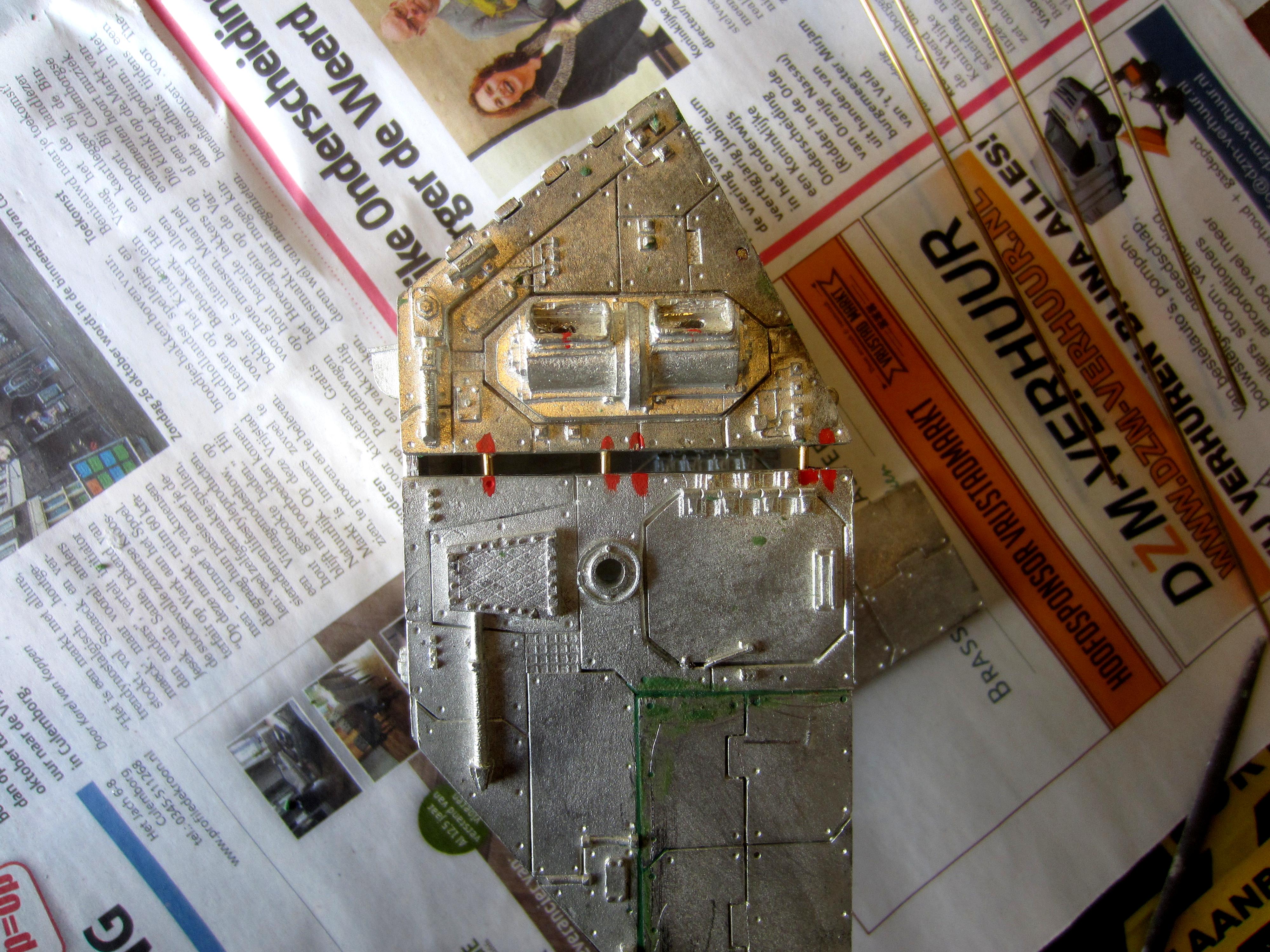 Blood Angels, Metal, Space Marines, Thunderhawk