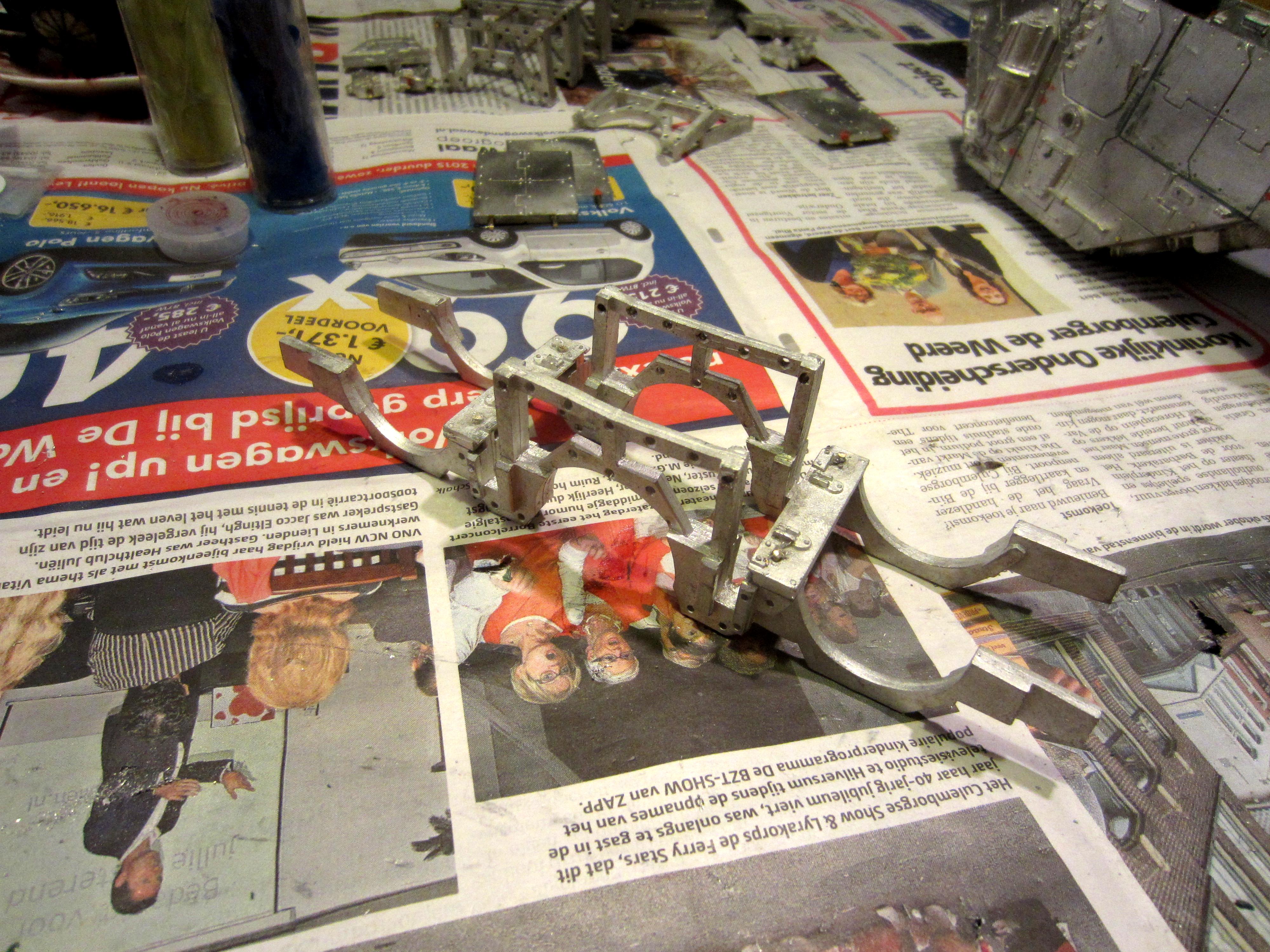 Blood Angels, Metal, Space Marines, Thunderhawk