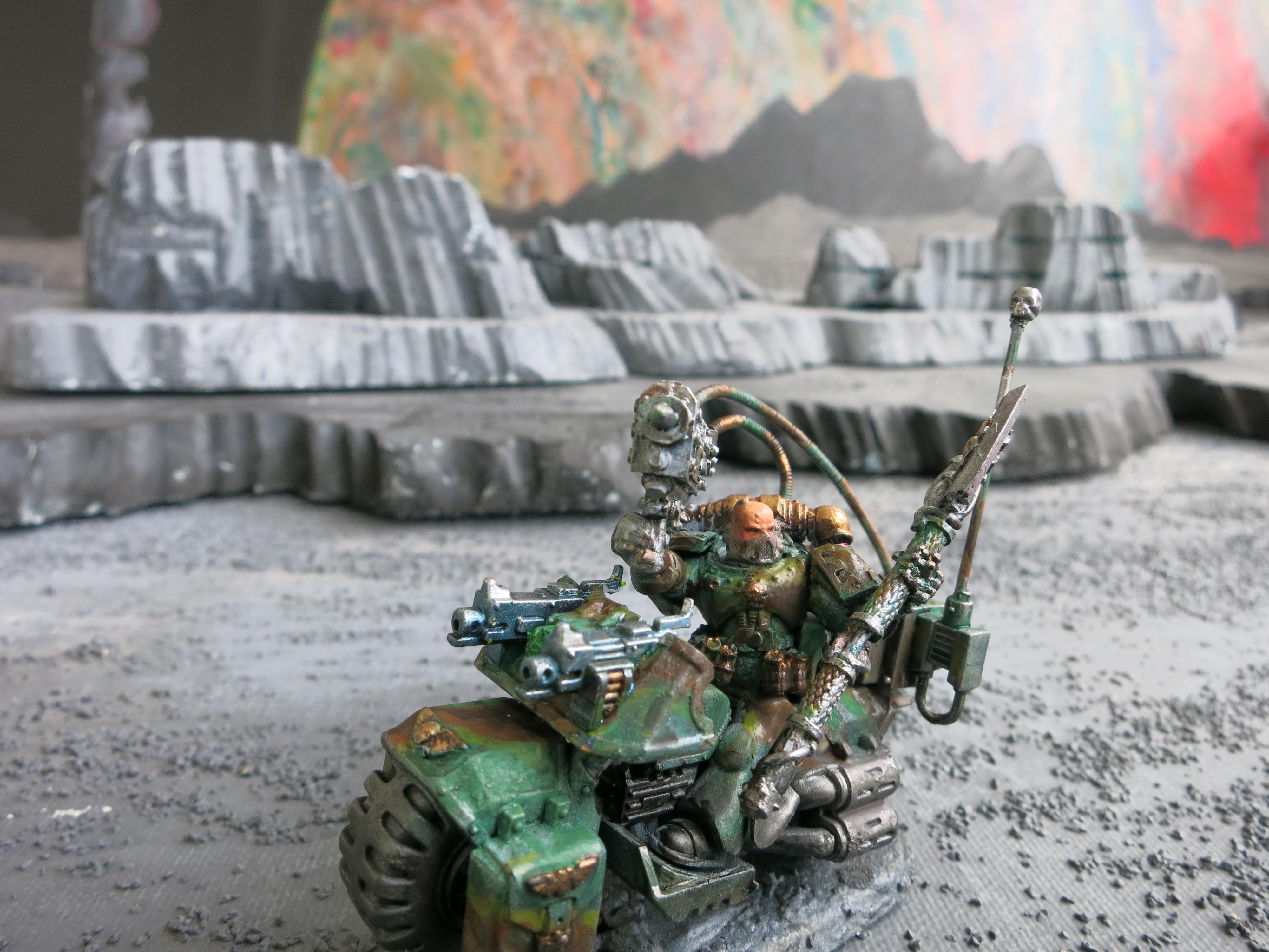 Bike, Camouflage, Conversion Beamer, Techmarine