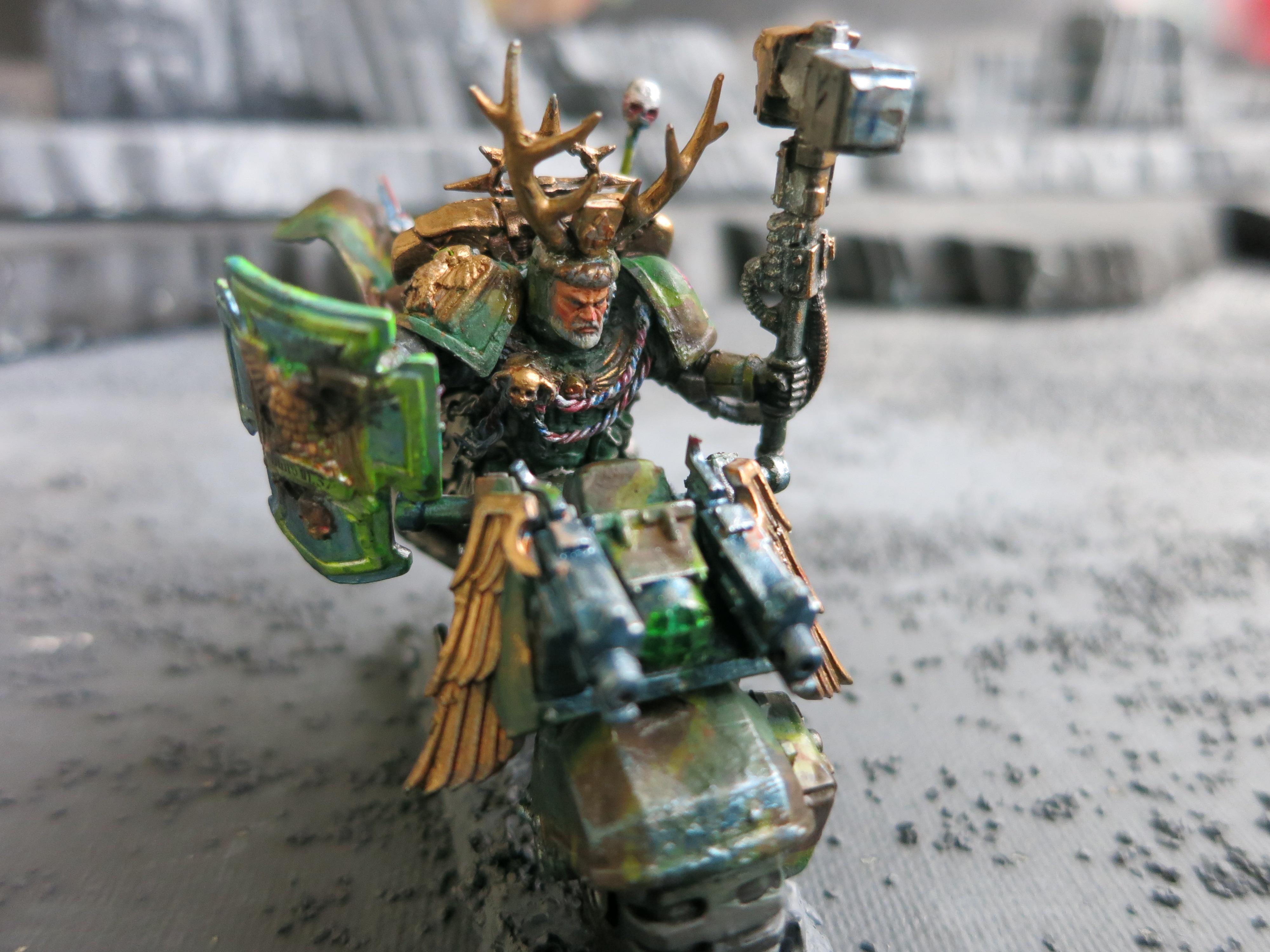Bike, Biker Chapter Master, Camouflage, The Shield Eternal, Thunderhammer