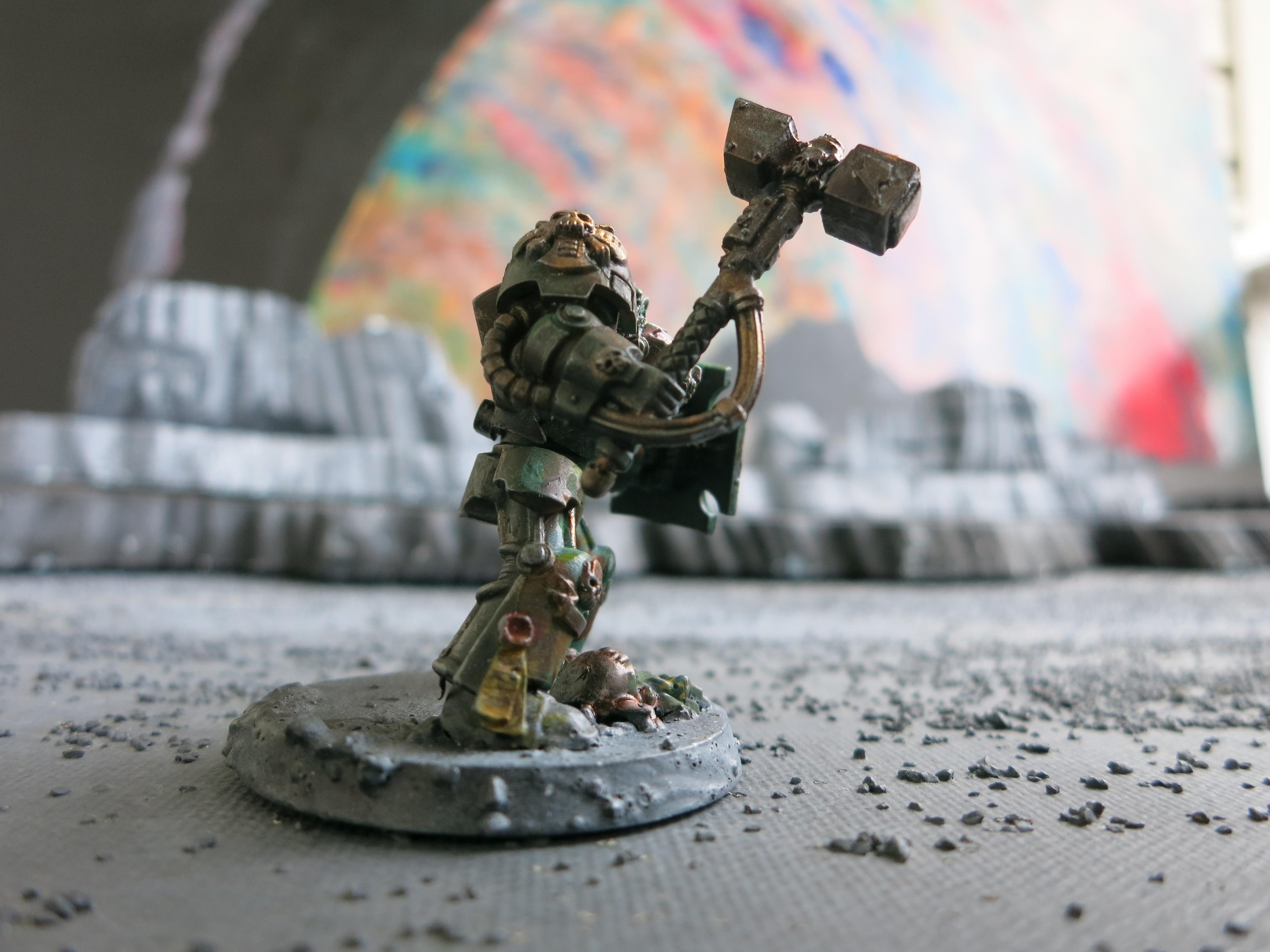 Camouflauge, Storm Shield, Terminator Armor, Thunder Hammer
