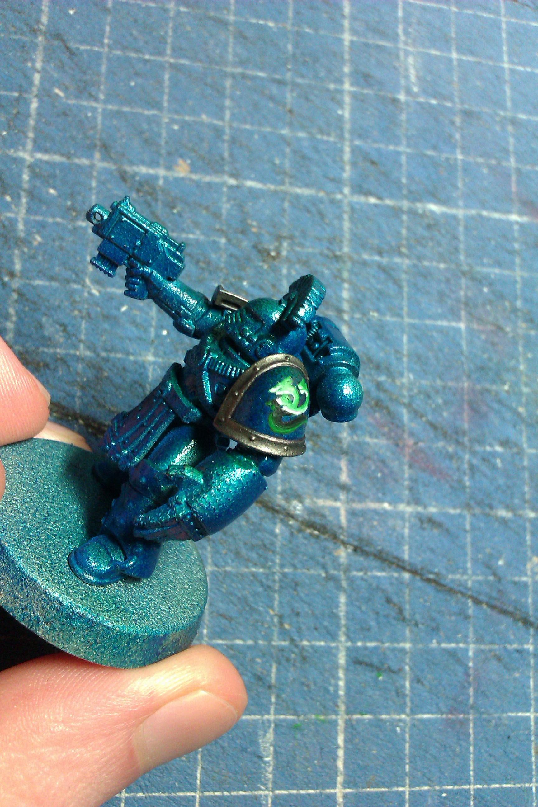 30k, Alpha Legion, Shoulder test - 1