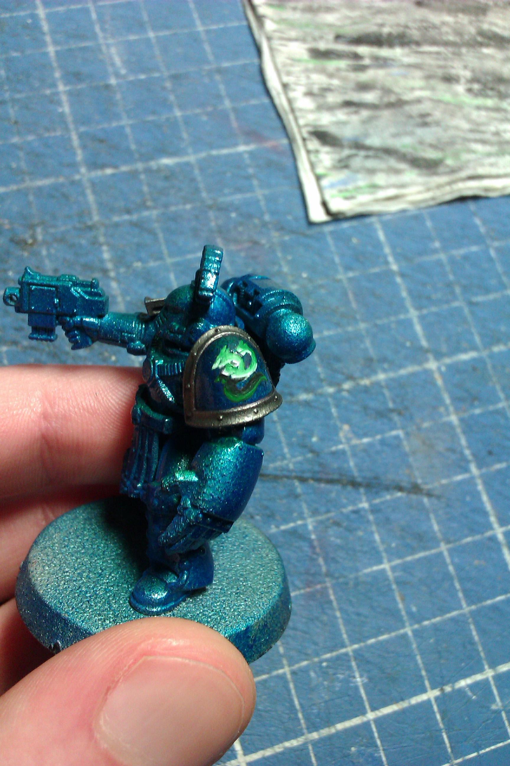 30k, Alpha Legion, Shoulder test - 3